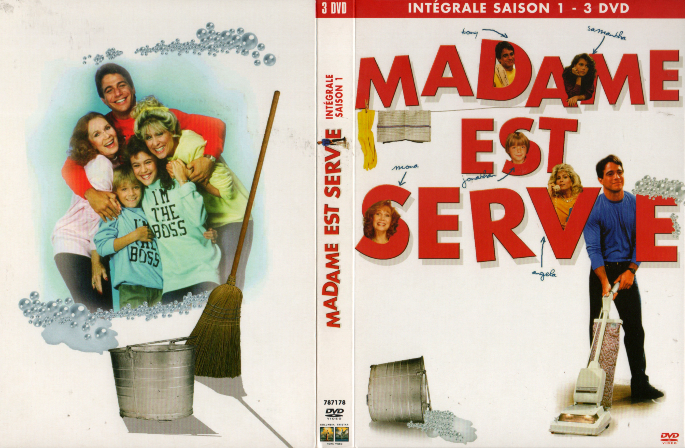 Jaquette DVD Madame est servie Saison 1 COFFRET v3