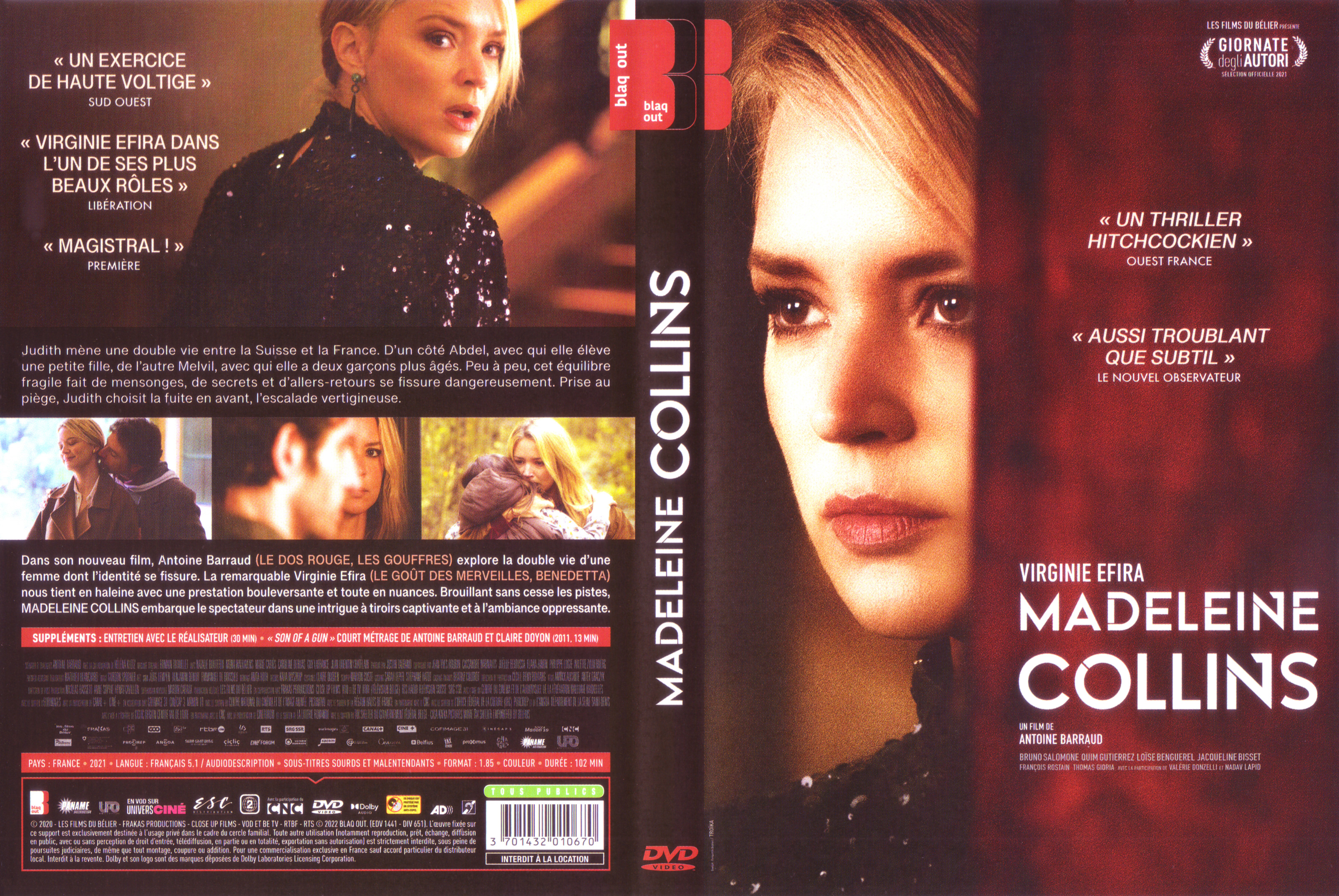 Jaquette DVD Madeleine Collins