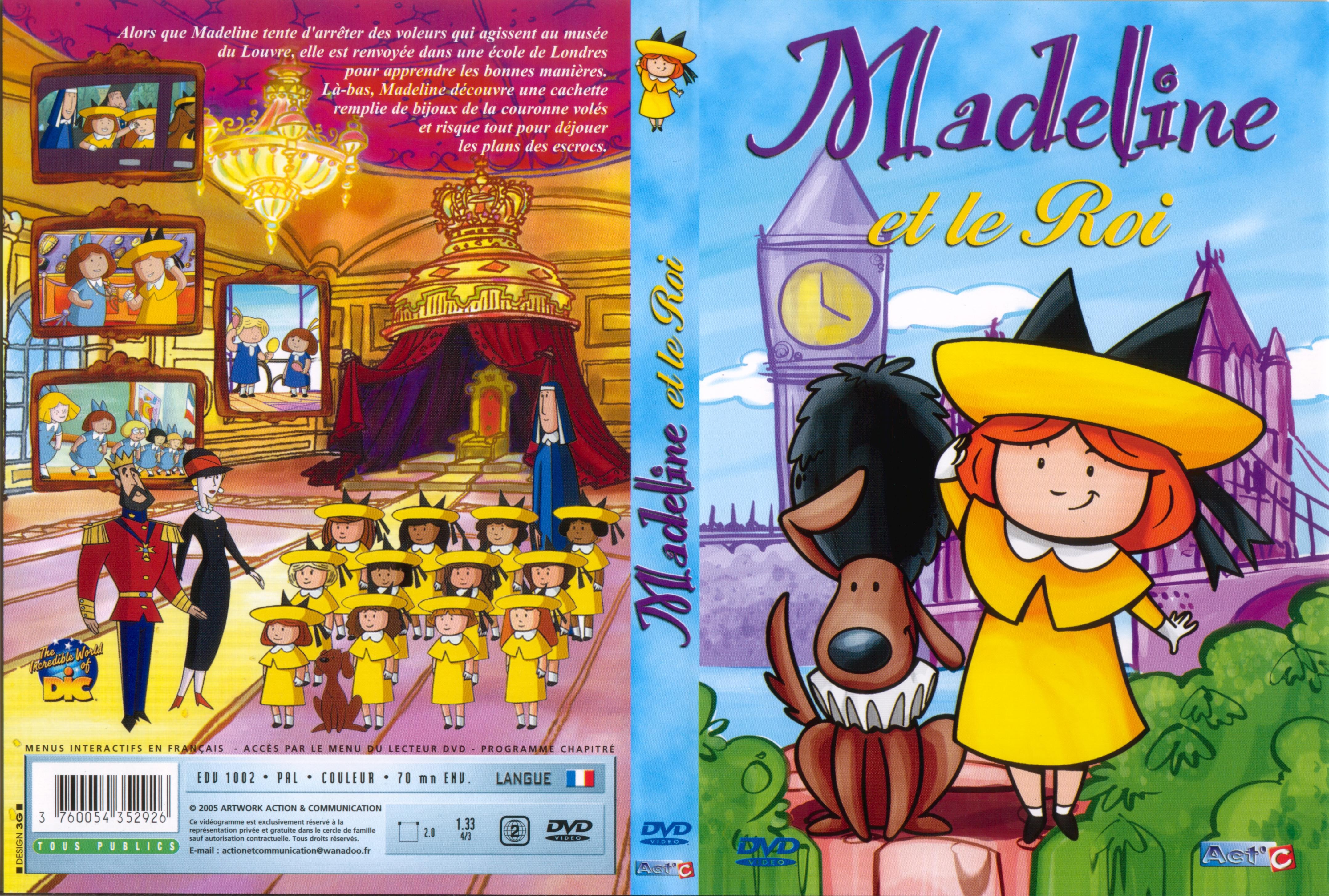 Jaquette DVD Madeline et le roi