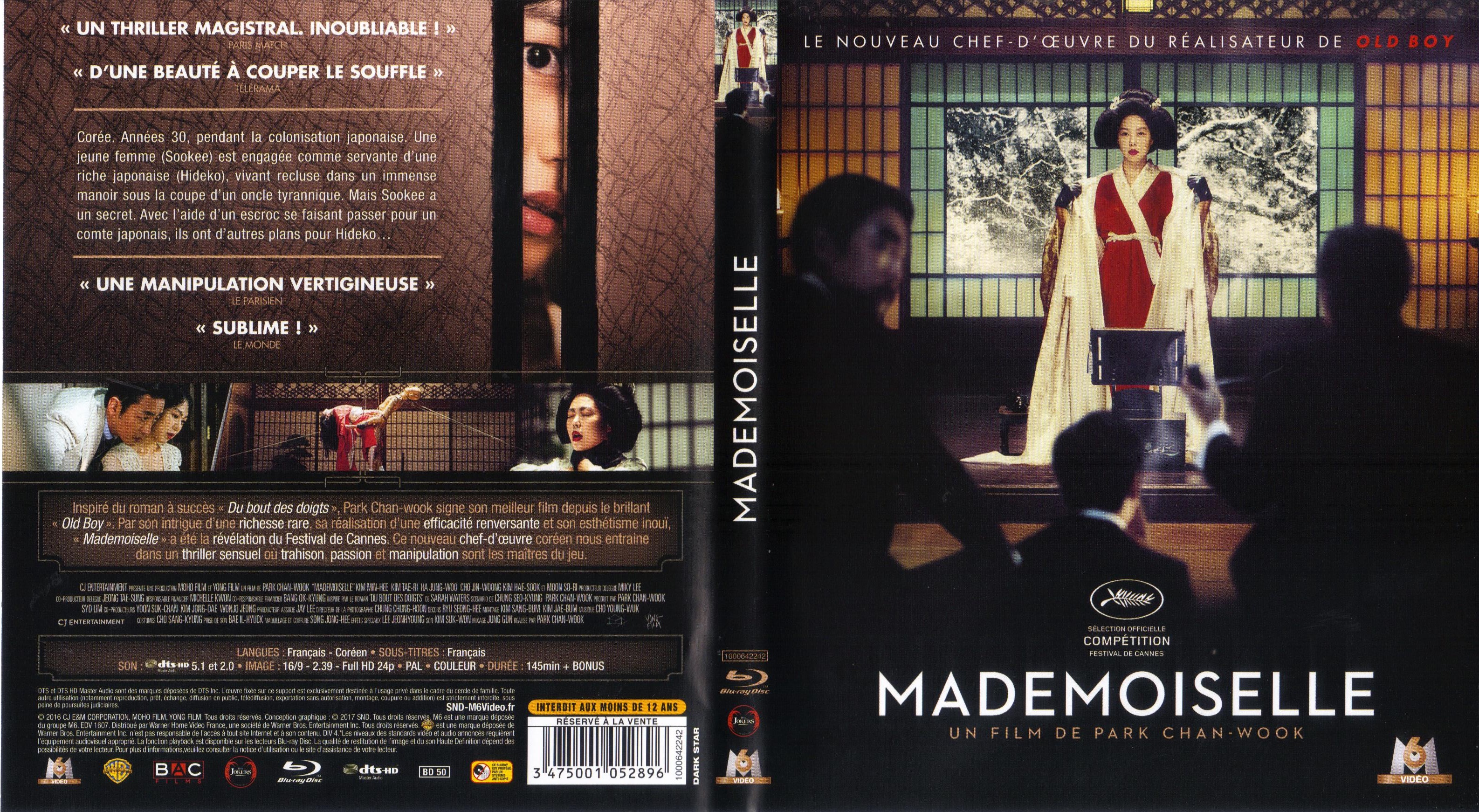 Jaquette DVD Mademoiselle (BLU-RAY)