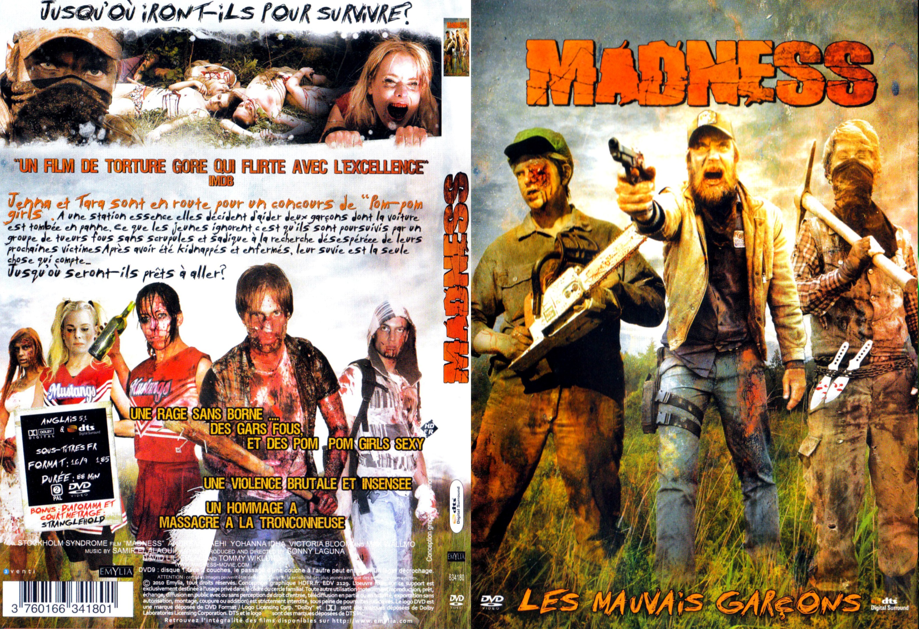 Jaquette DVD Madness - SLIM