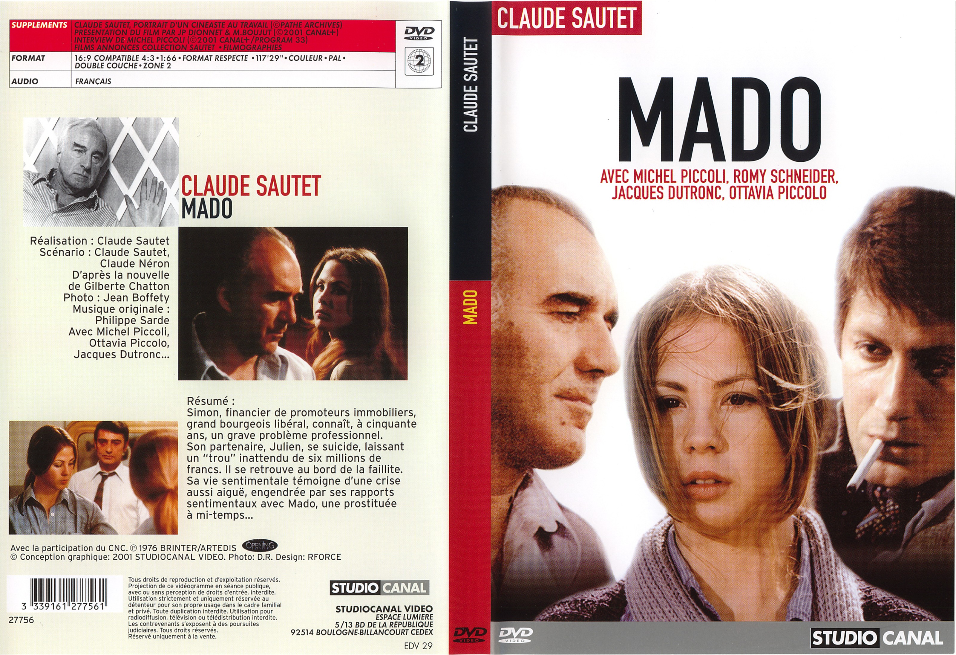 Jaquette DVD Mado