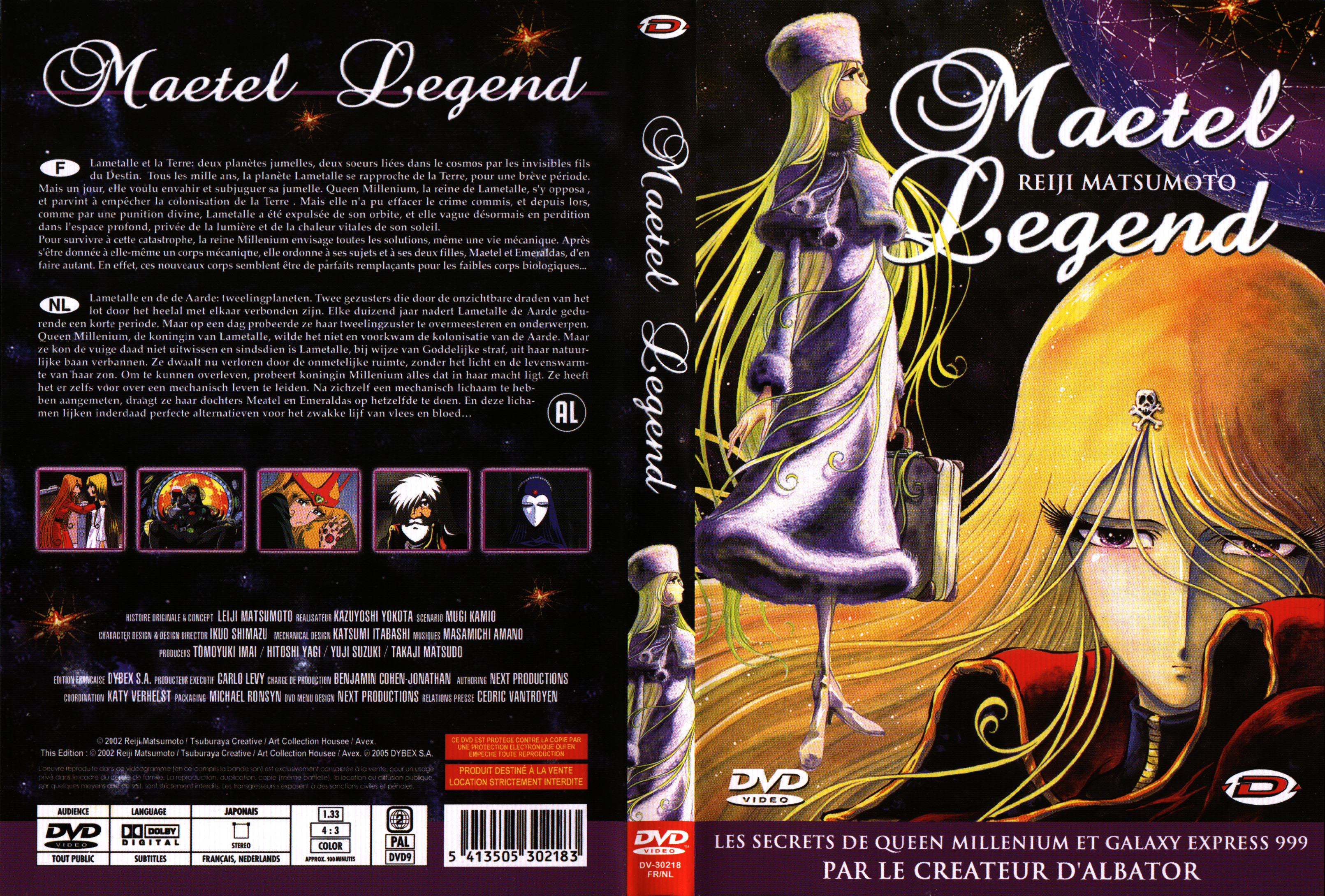 Jaquette DVD Maetel legend