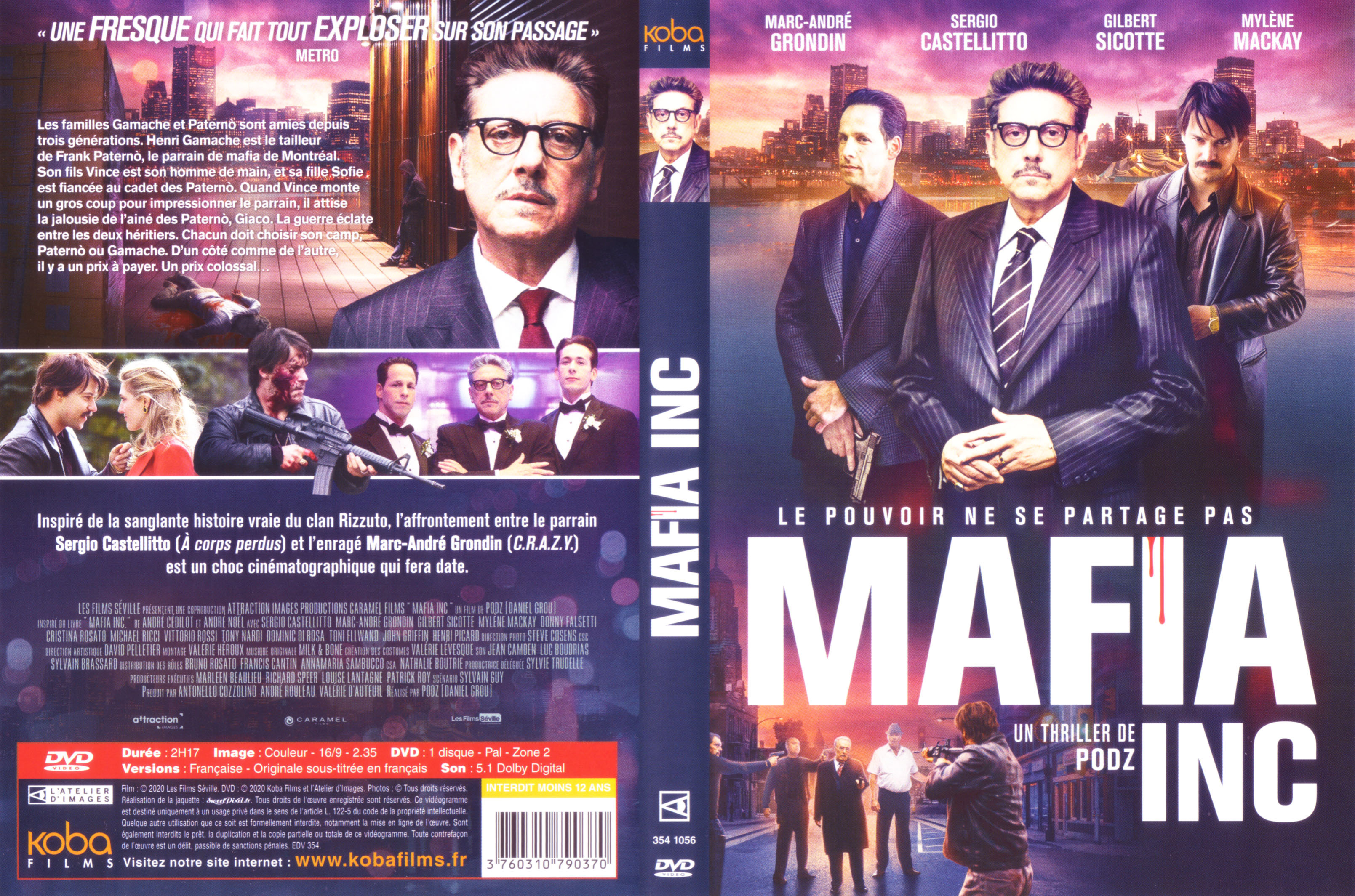 Jaquette DVD Mafia Inc