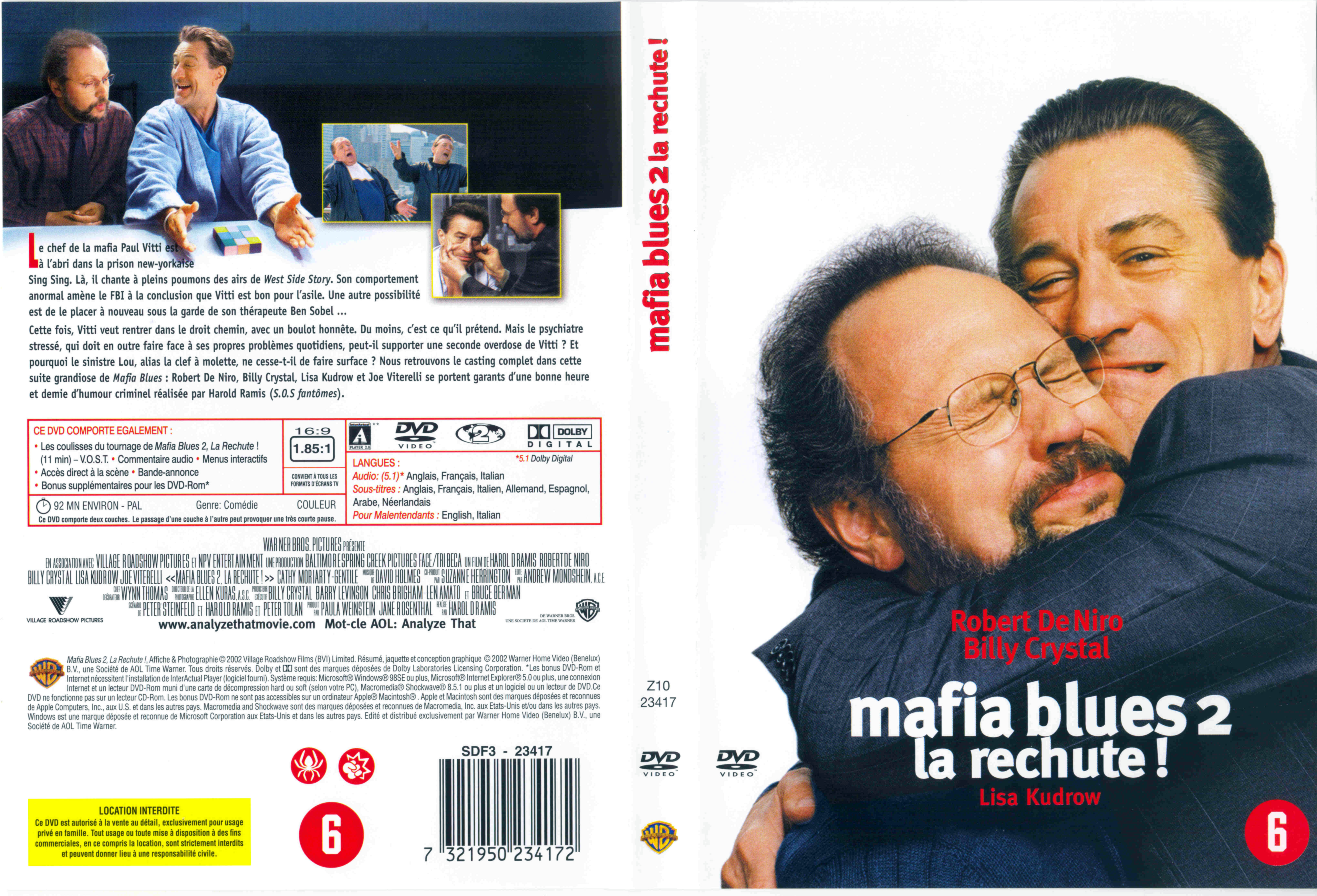 Jaquette DVD Mafia blues 2 v2