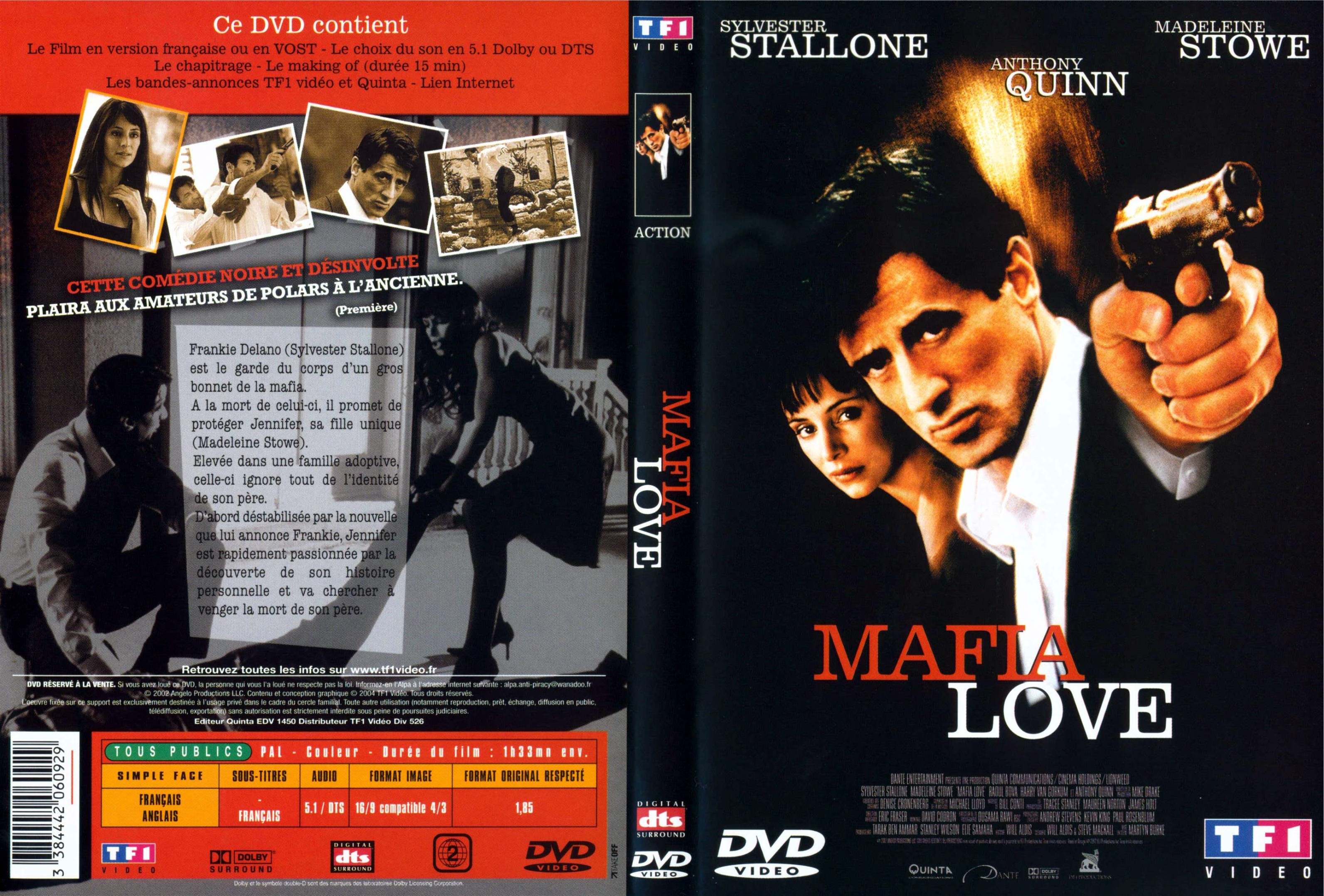 Jaquette DVD Mafia love