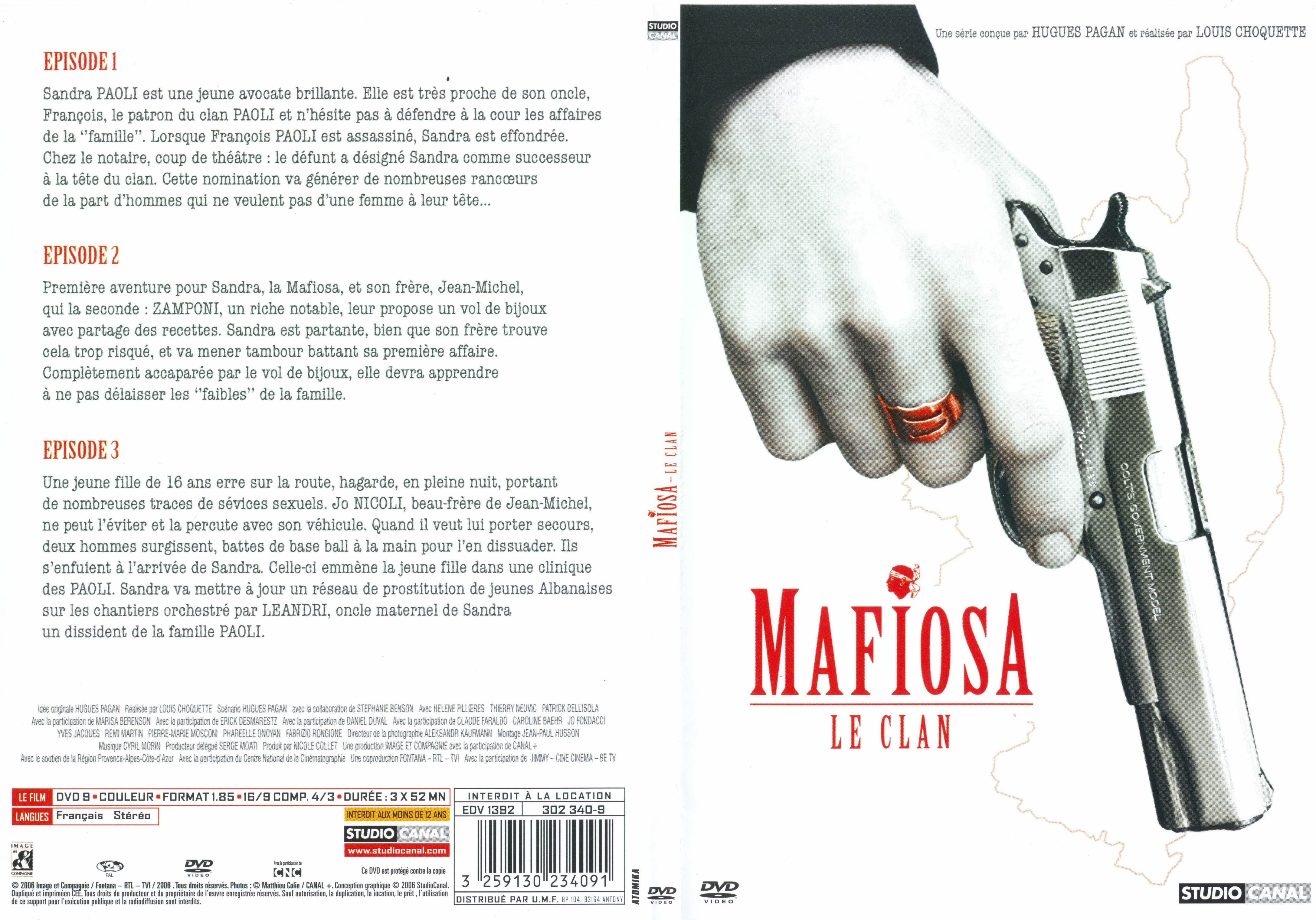 Jaquette DVD Mafiosa dvd 1