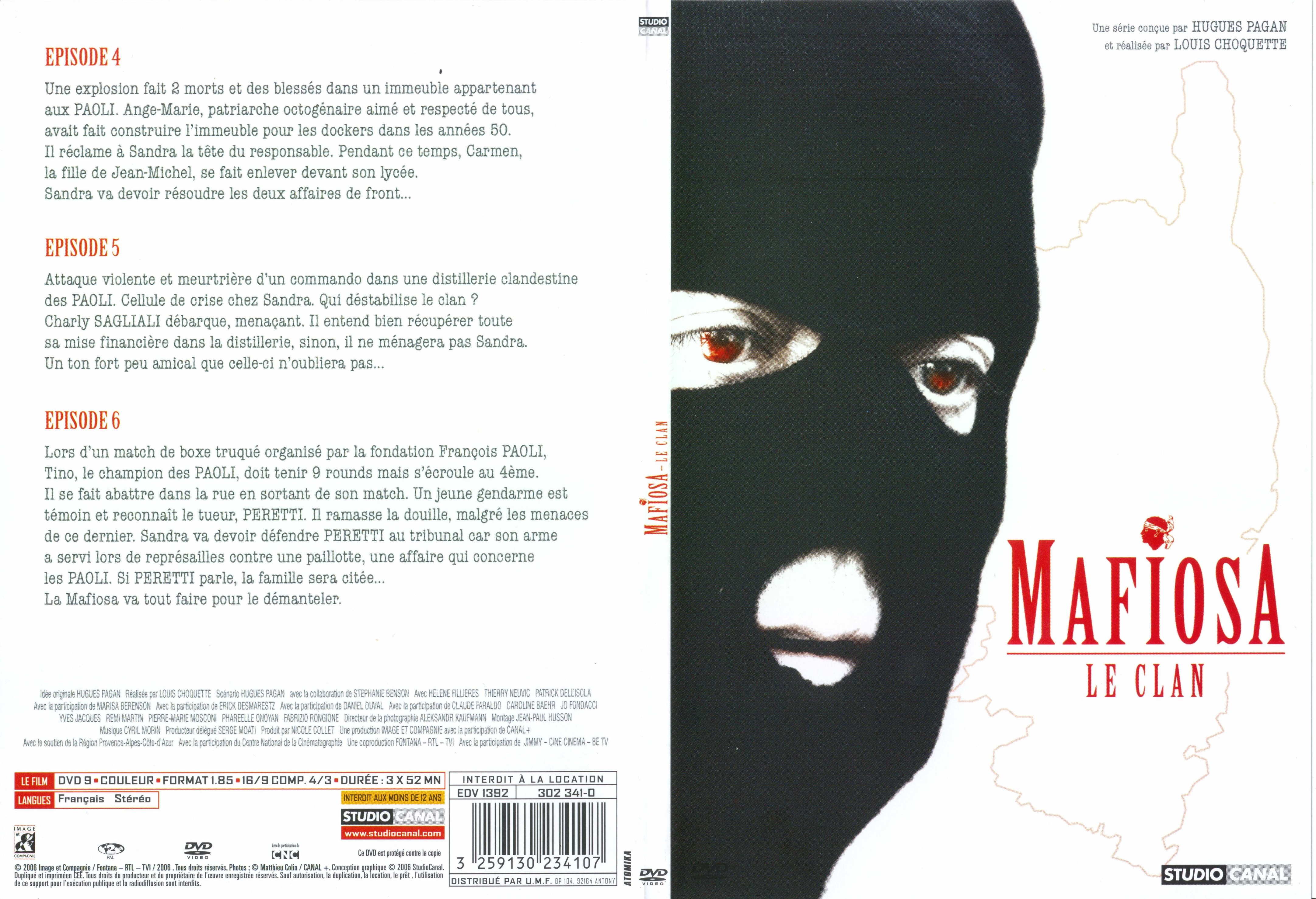 Jaquette DVD Mafiosa dvd 2