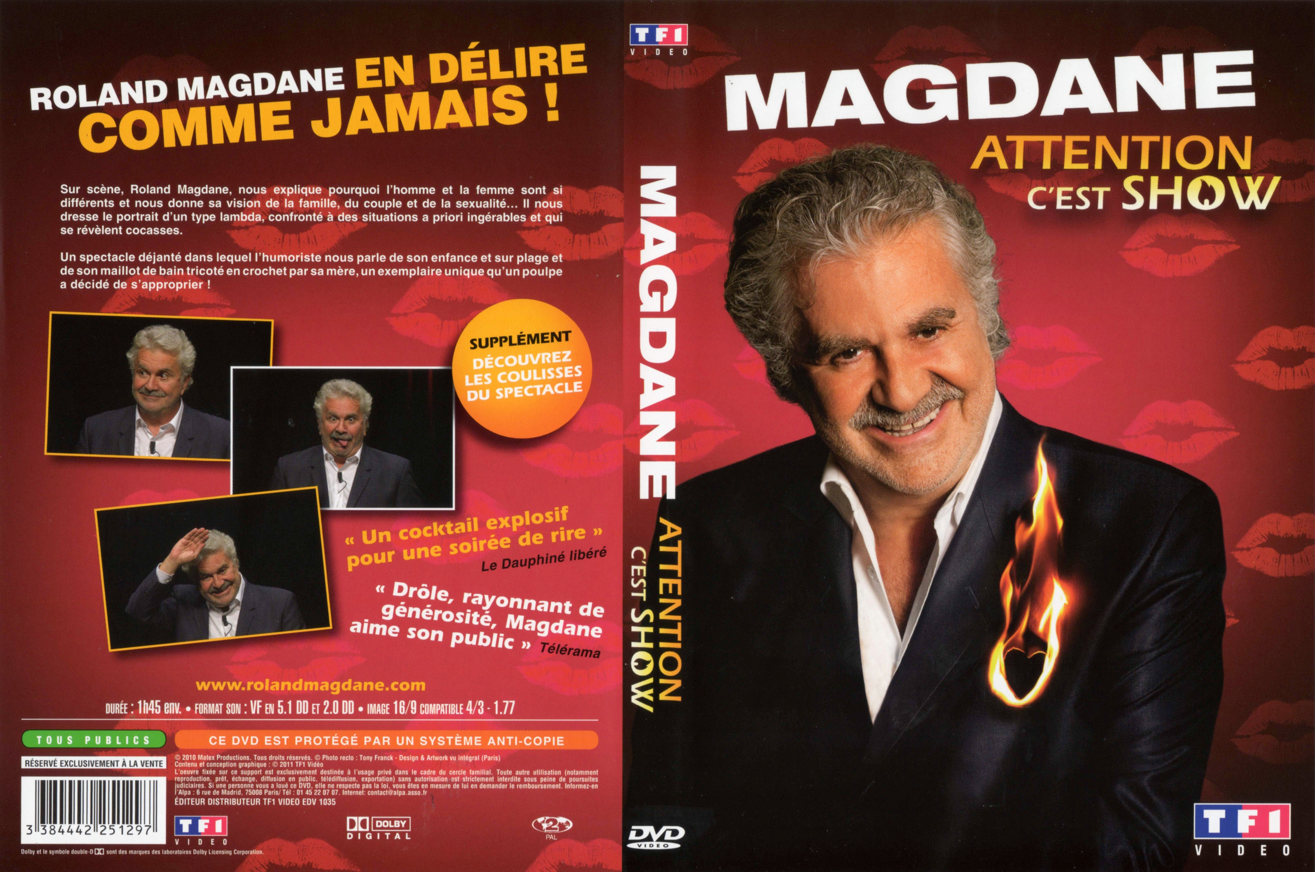 Jaquette DVD Magdane attention c