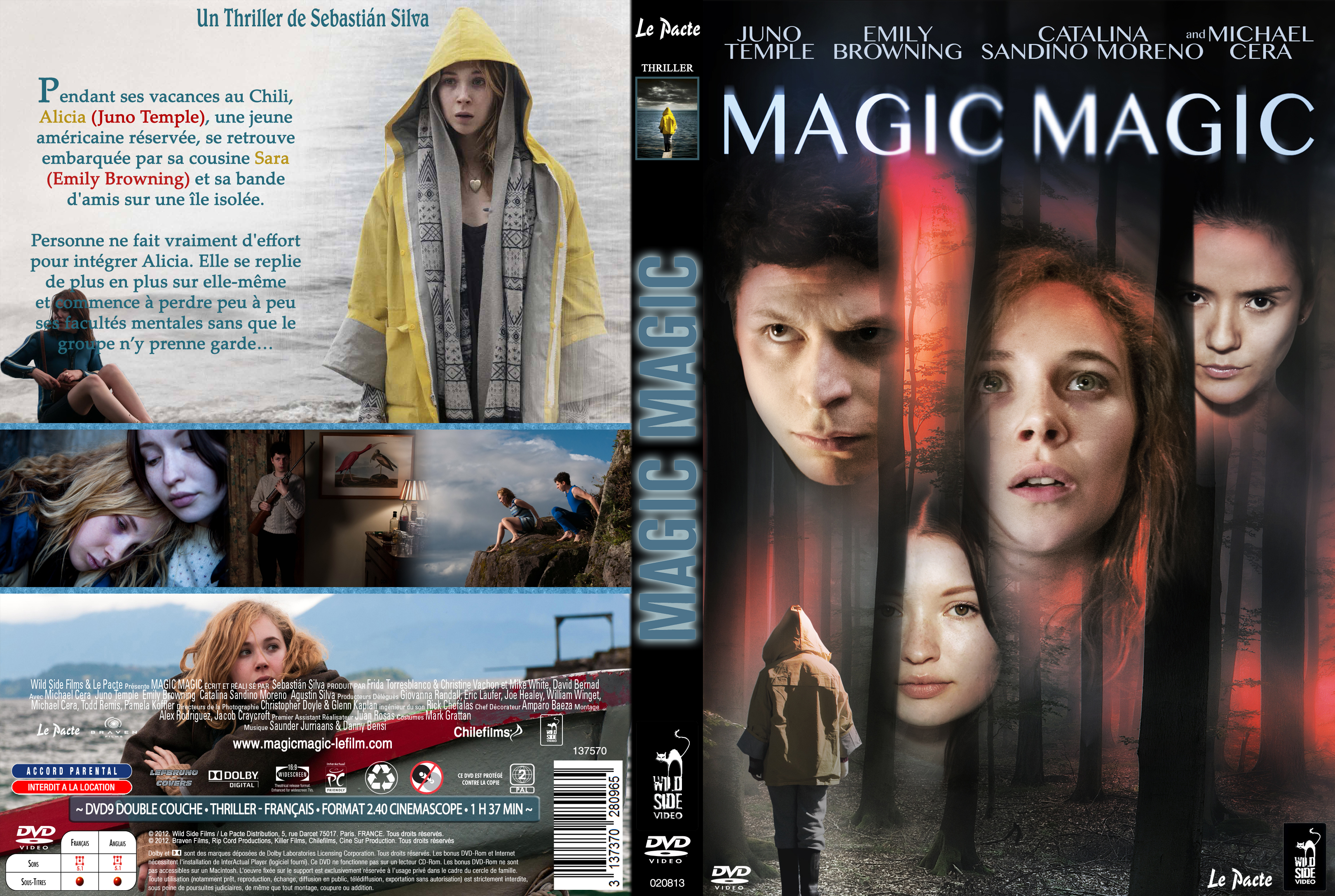 Jaquette DVD Magic Magic custom