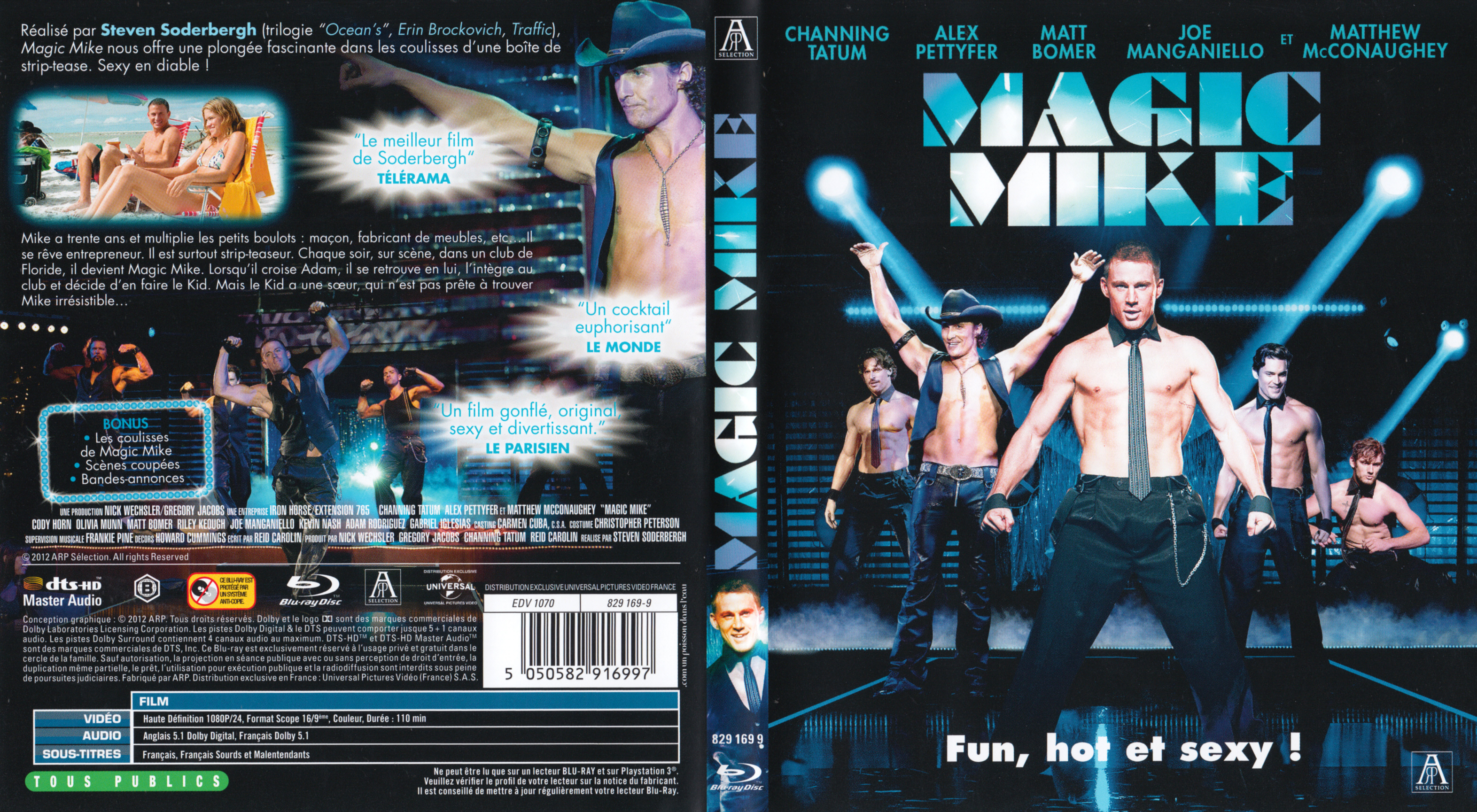 Jaquette DVD Magic Mike (BLU-RAY)