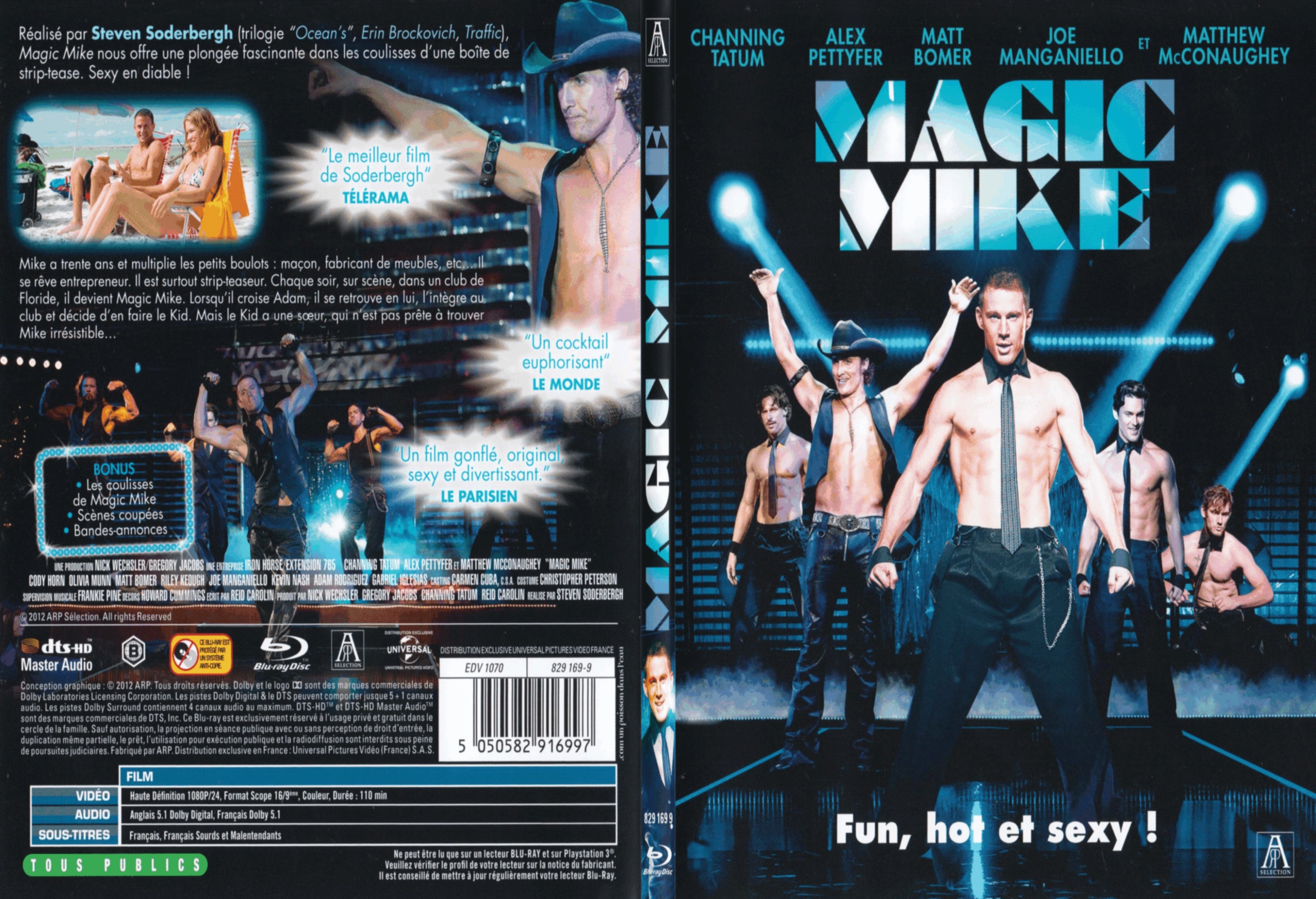 Jaquette DVD Magic Mike - SLIM