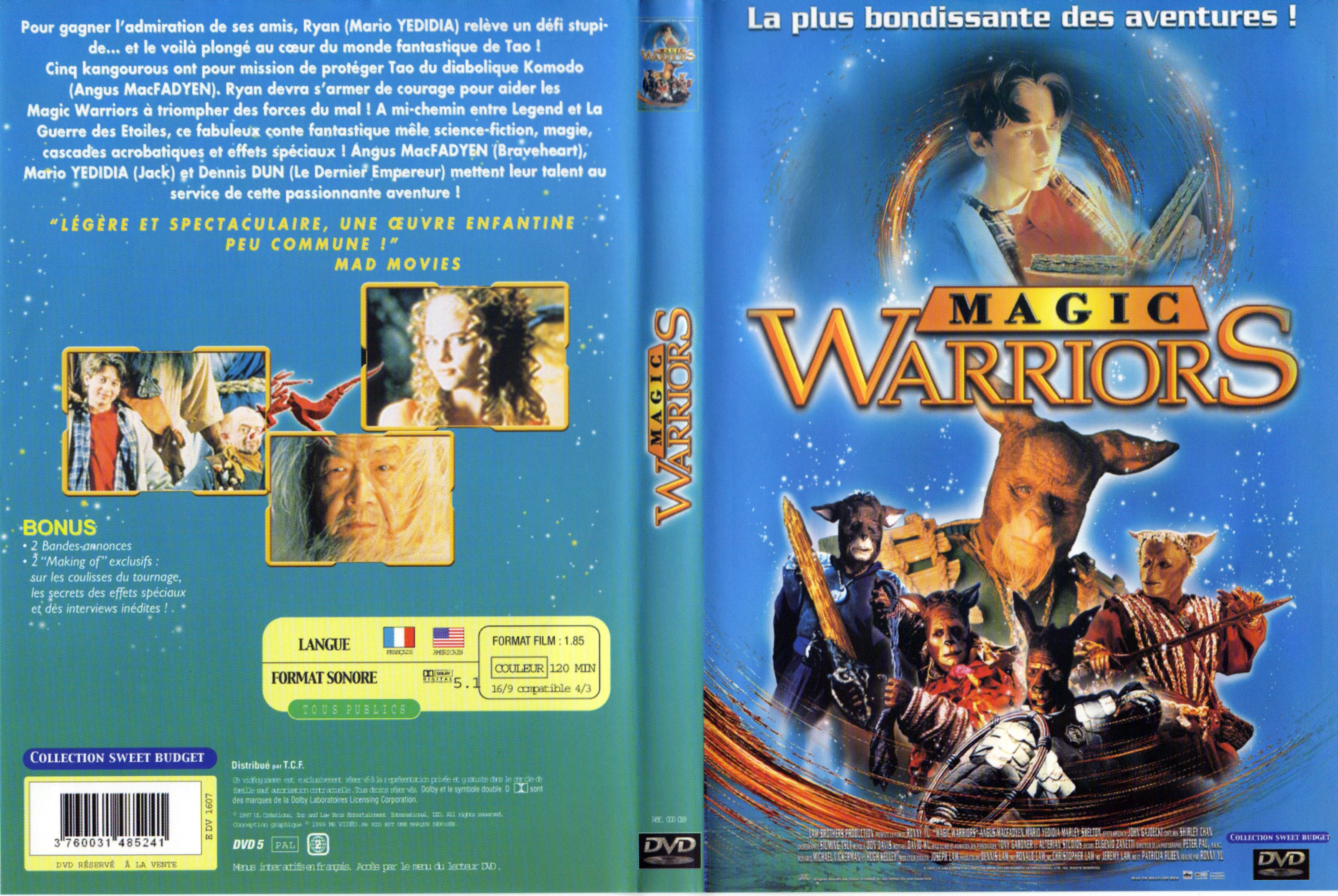 Jaquette DVD Magic warriors