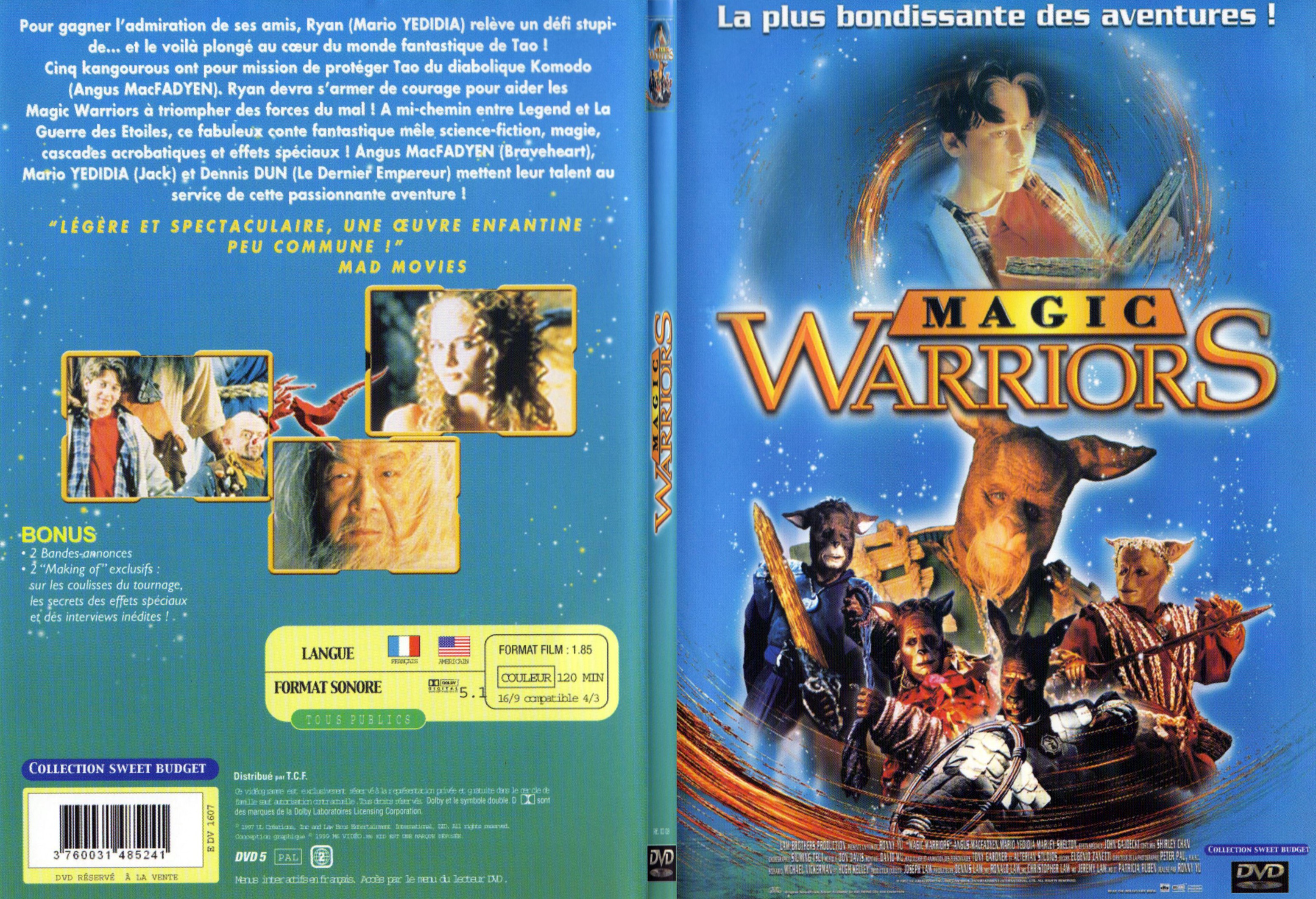 Jaquette DVD Magic warriors - SLIM
