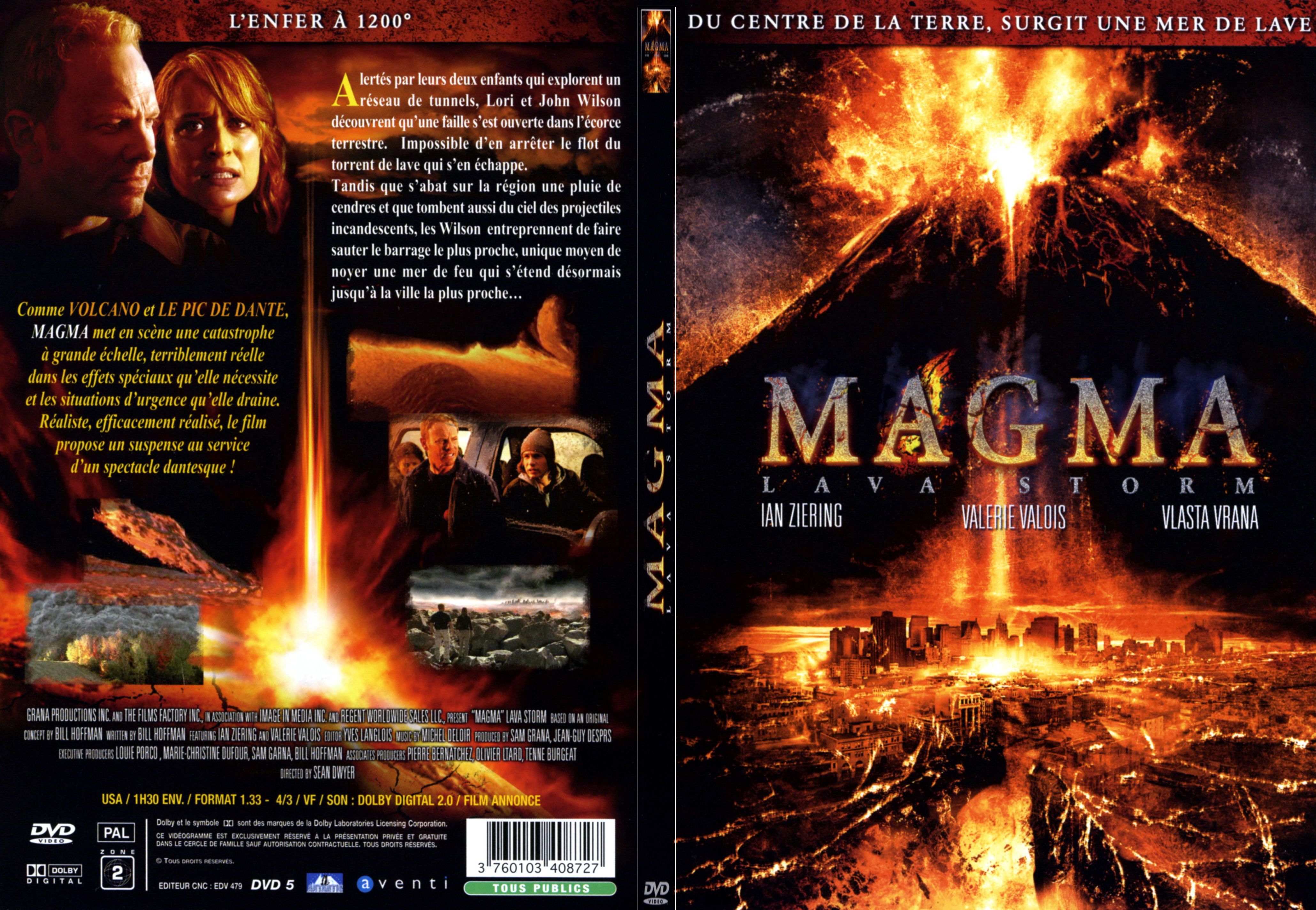 Jaquette DVD Magma - SLIM