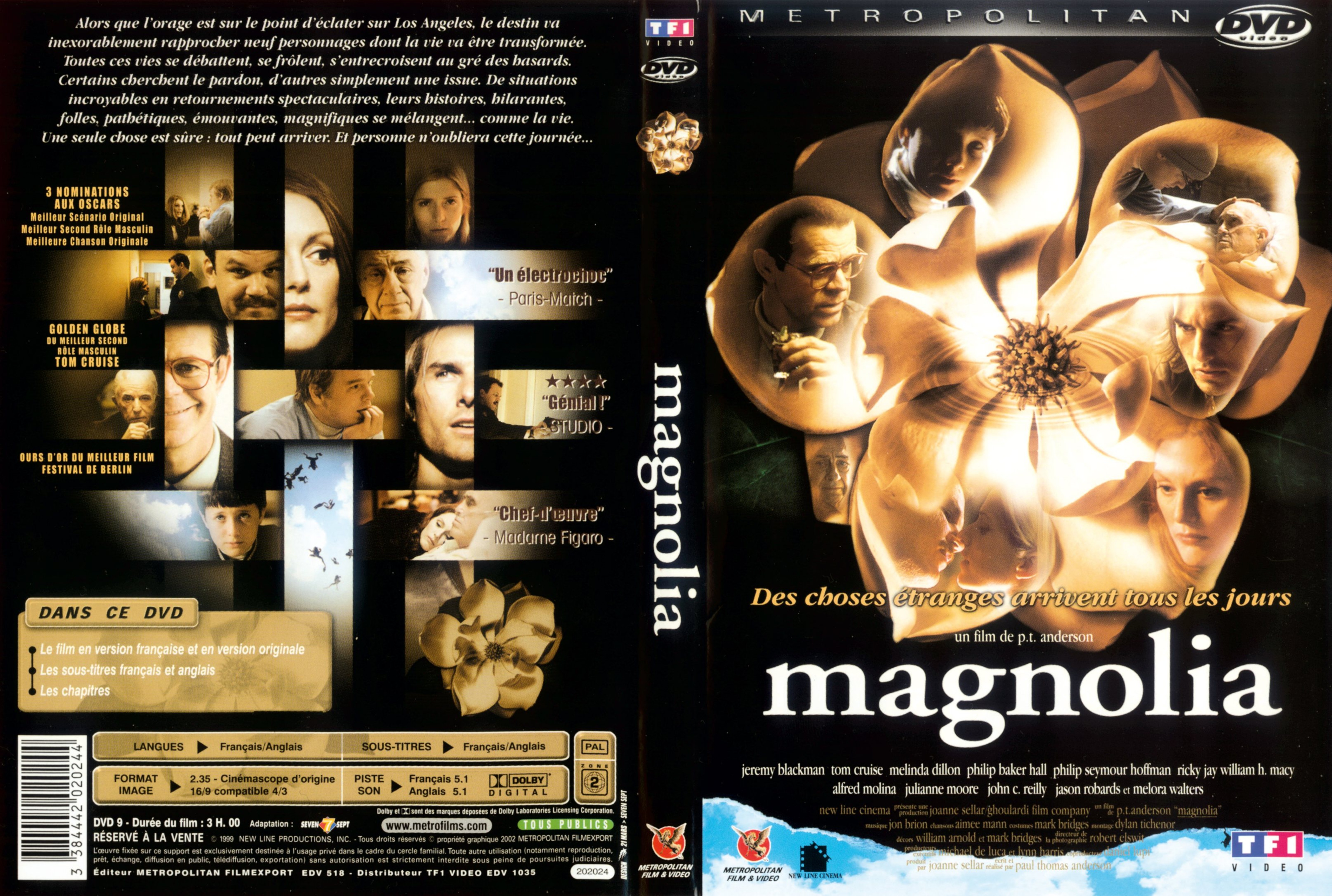 Jaquette DVD Magnolia