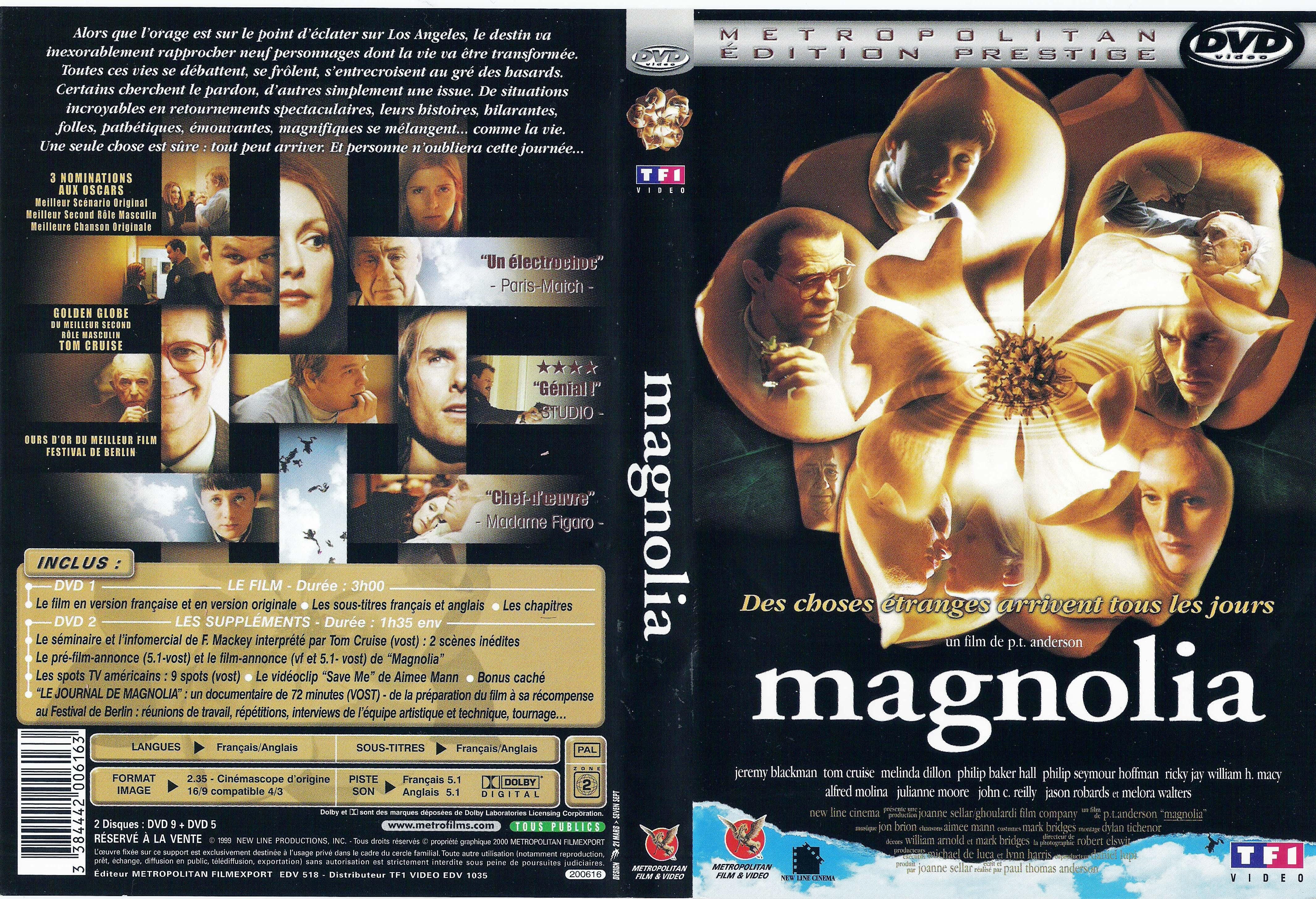 Jaquette DVD Magnolia v2