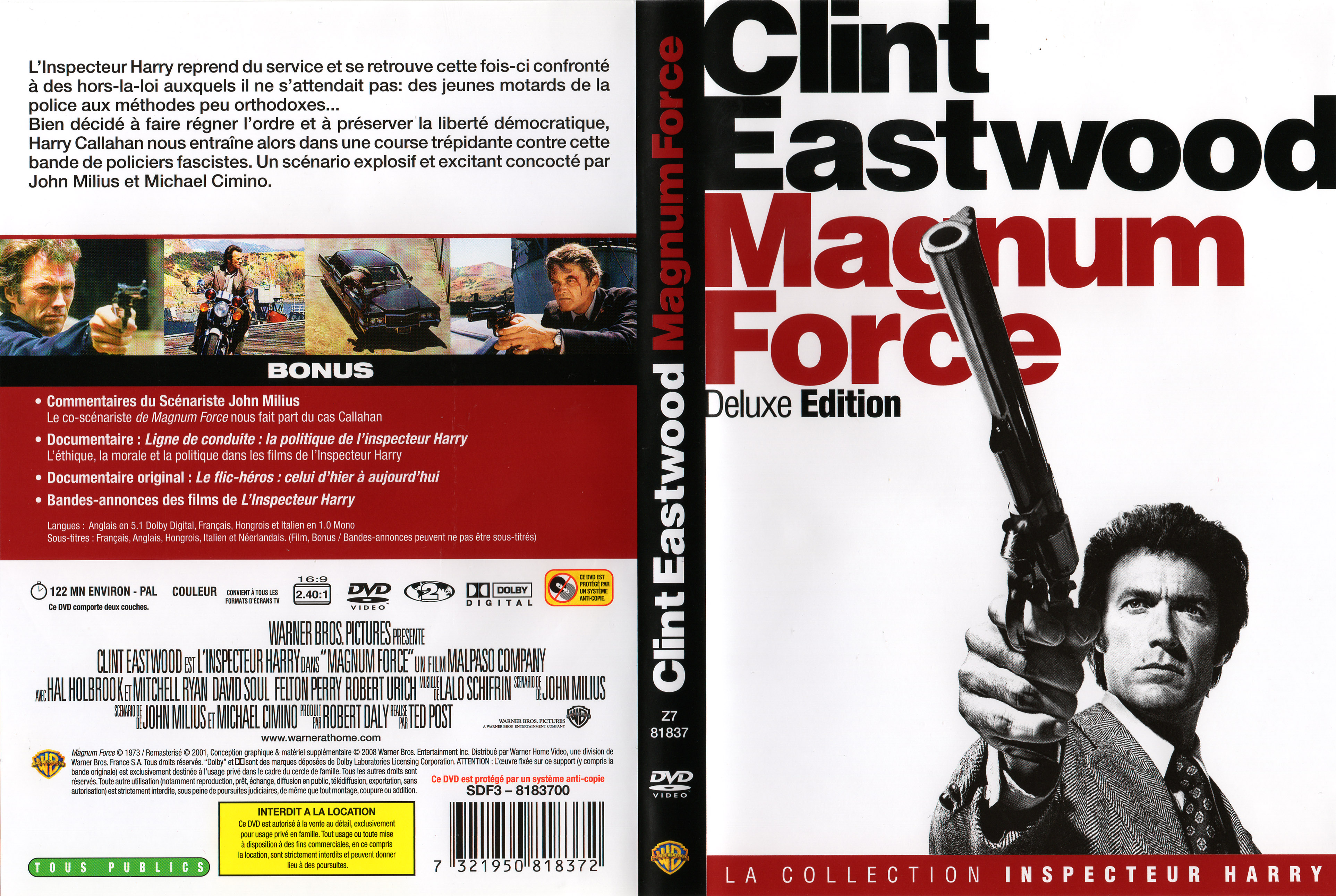 Jaquette DVD Magnum Force v3