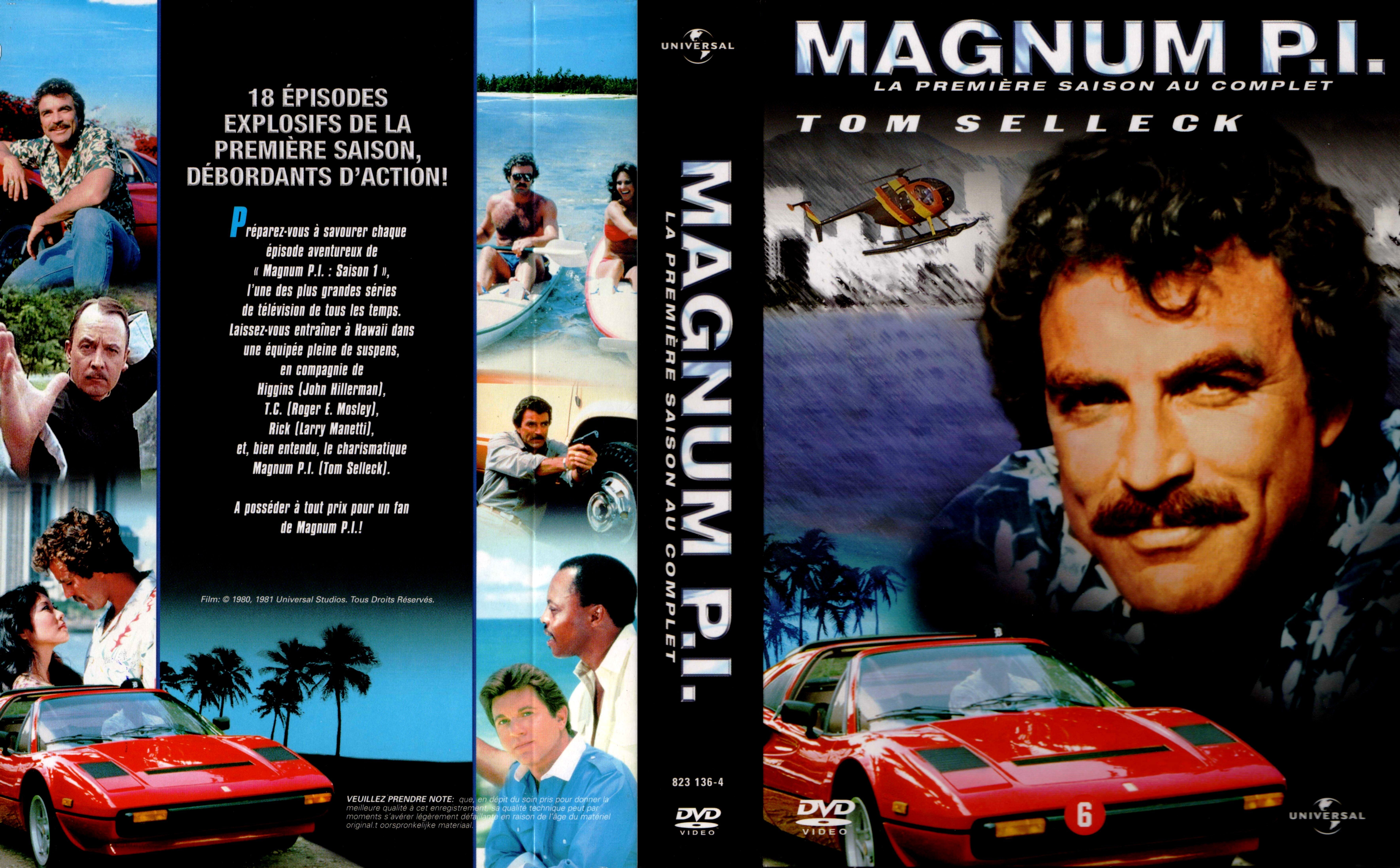Jaquette DVD Magnum Saison 1 COFFRET