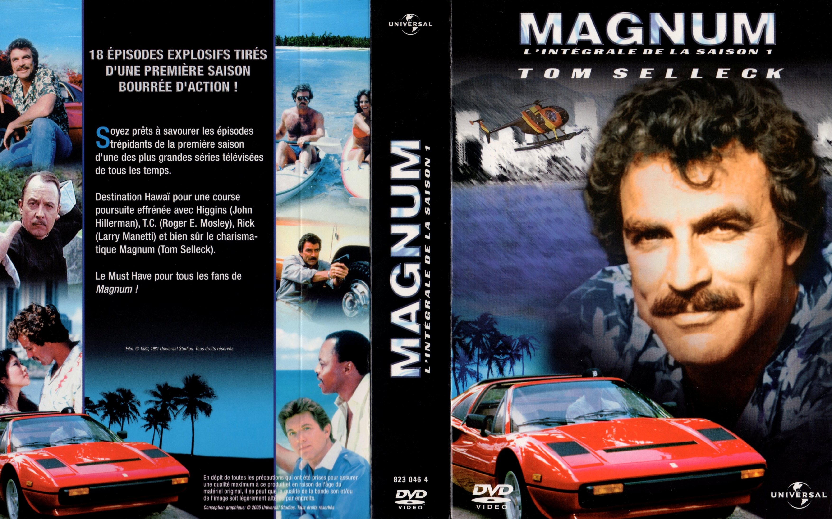 Jaquette DVD Magnum Saison 1 COFFRET v2