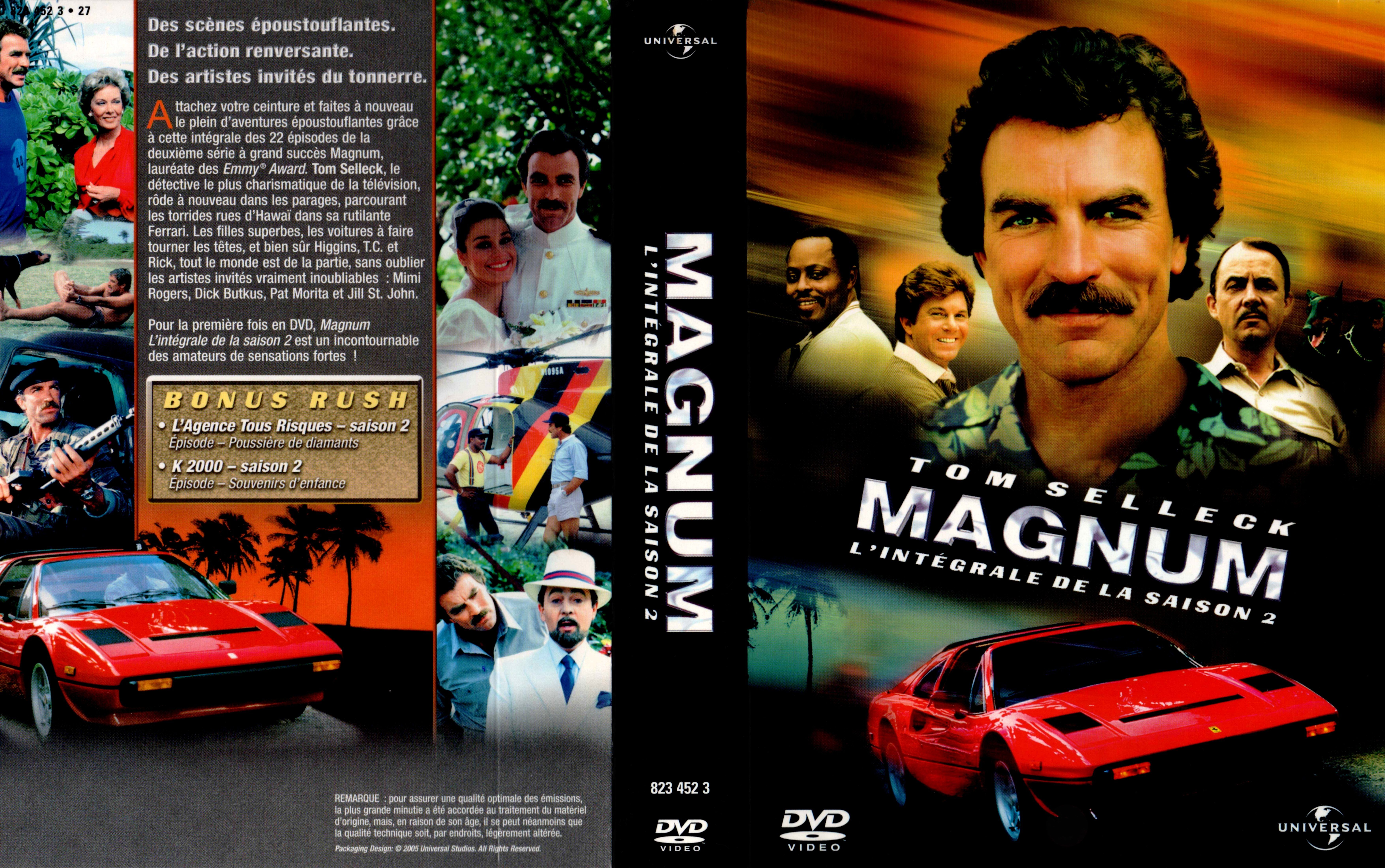 Jaquette DVD Magnum Saison 2 COFFRET