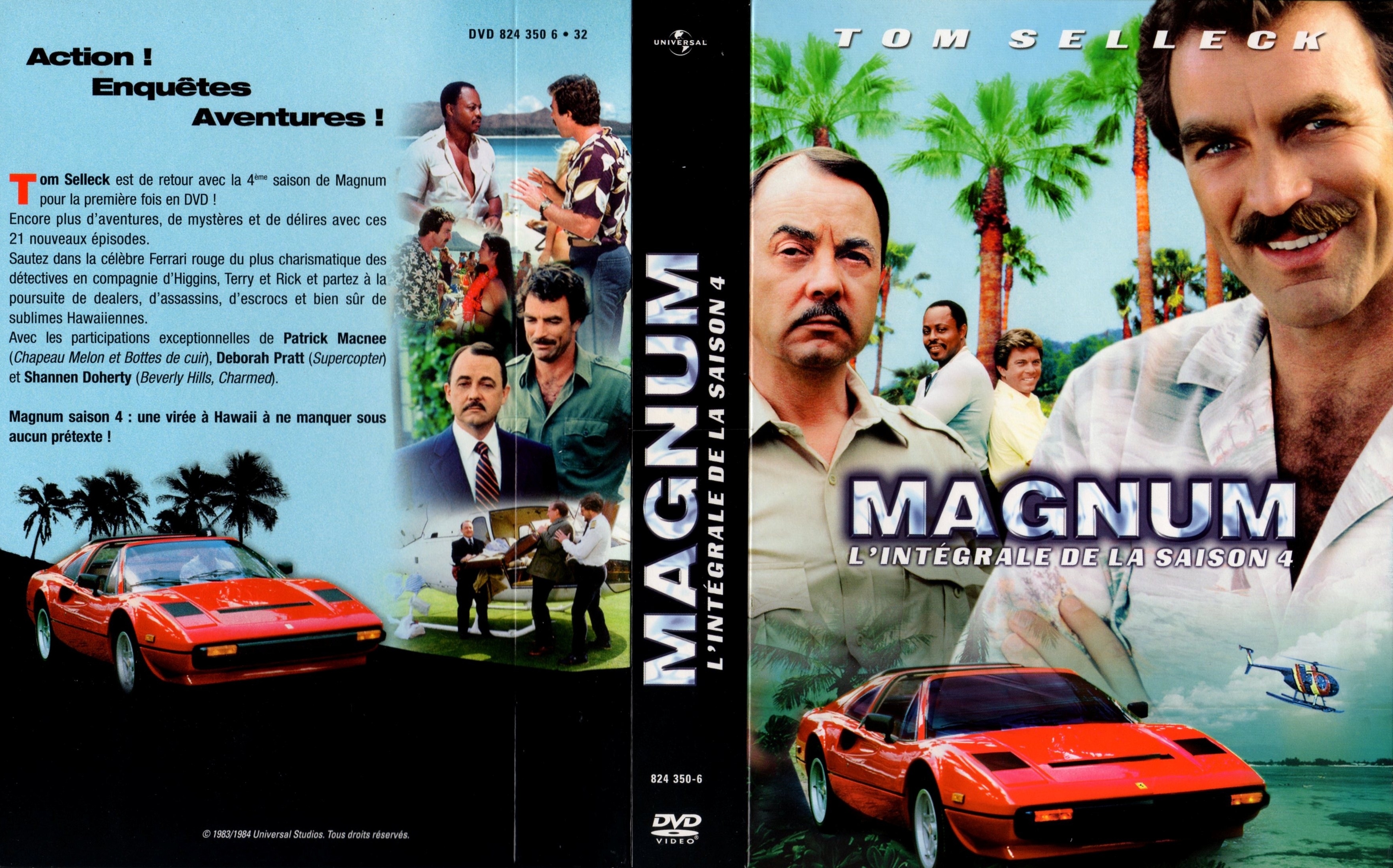 Jaquette DVD Magnum Saison 4 COFFRET v2