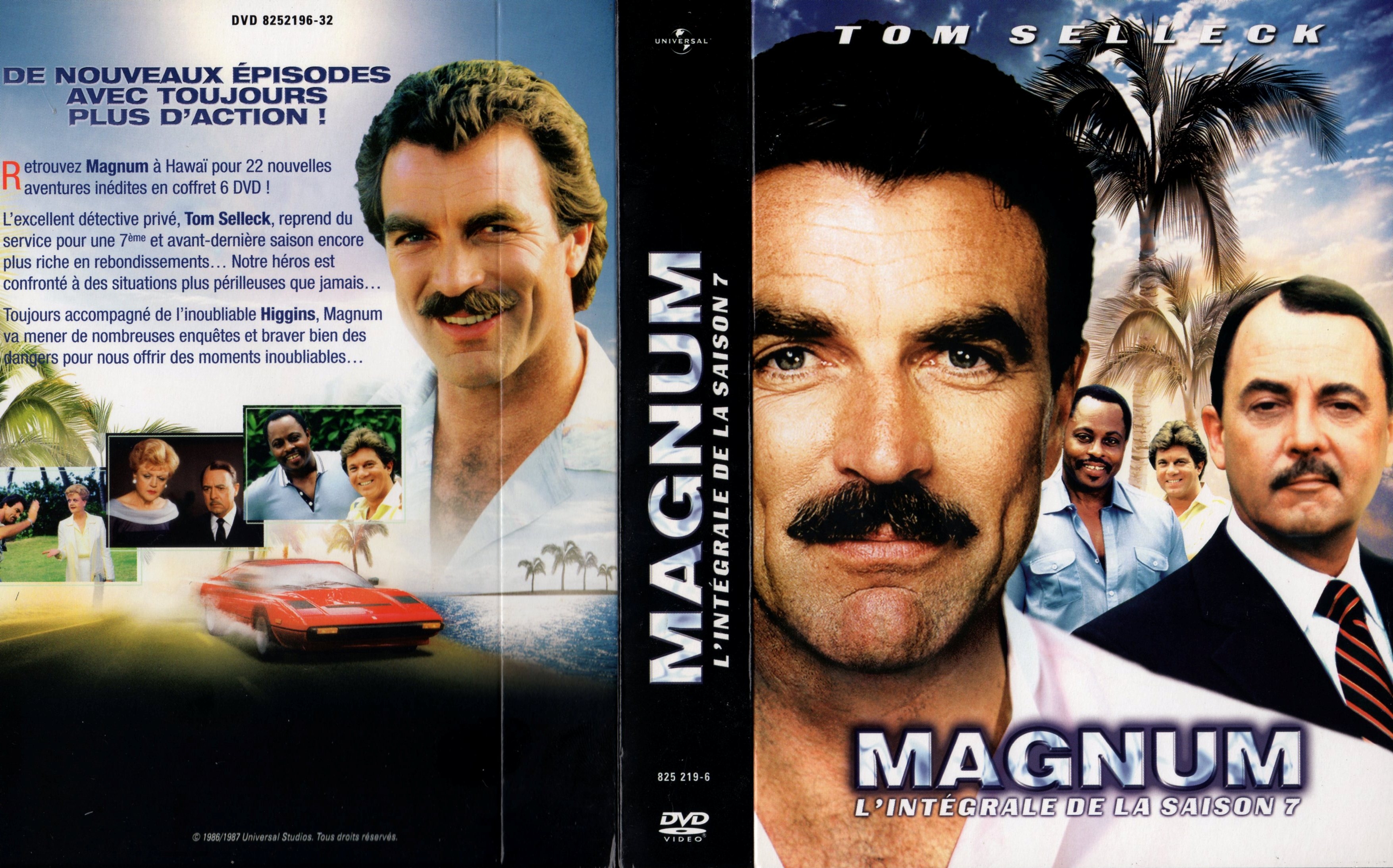 Jaquette DVD Magnum Saison 7 COFFRET