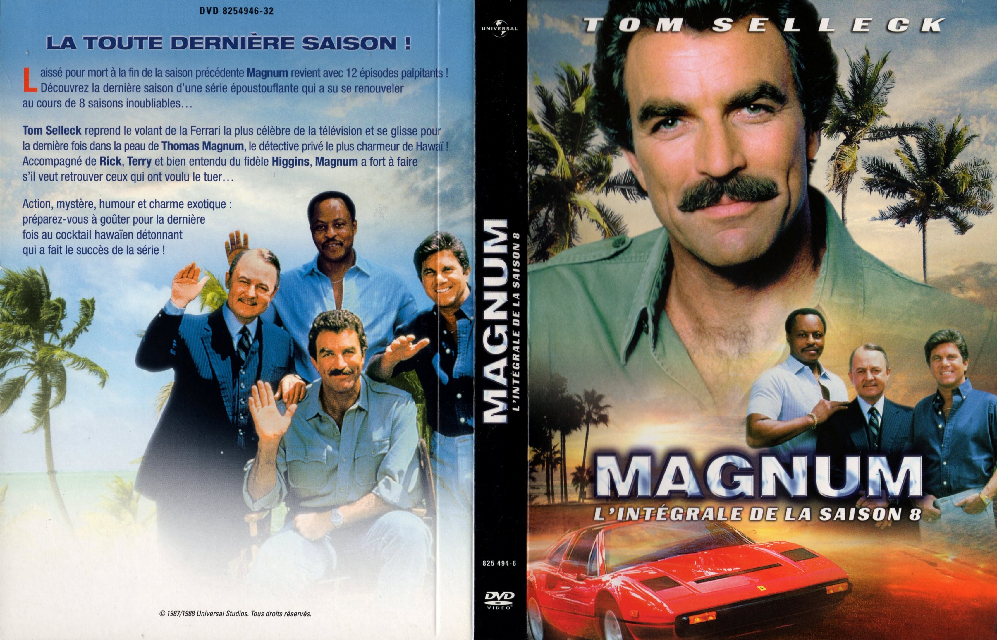 Jaquette DVD Magnum Saison 8 COFFRET
