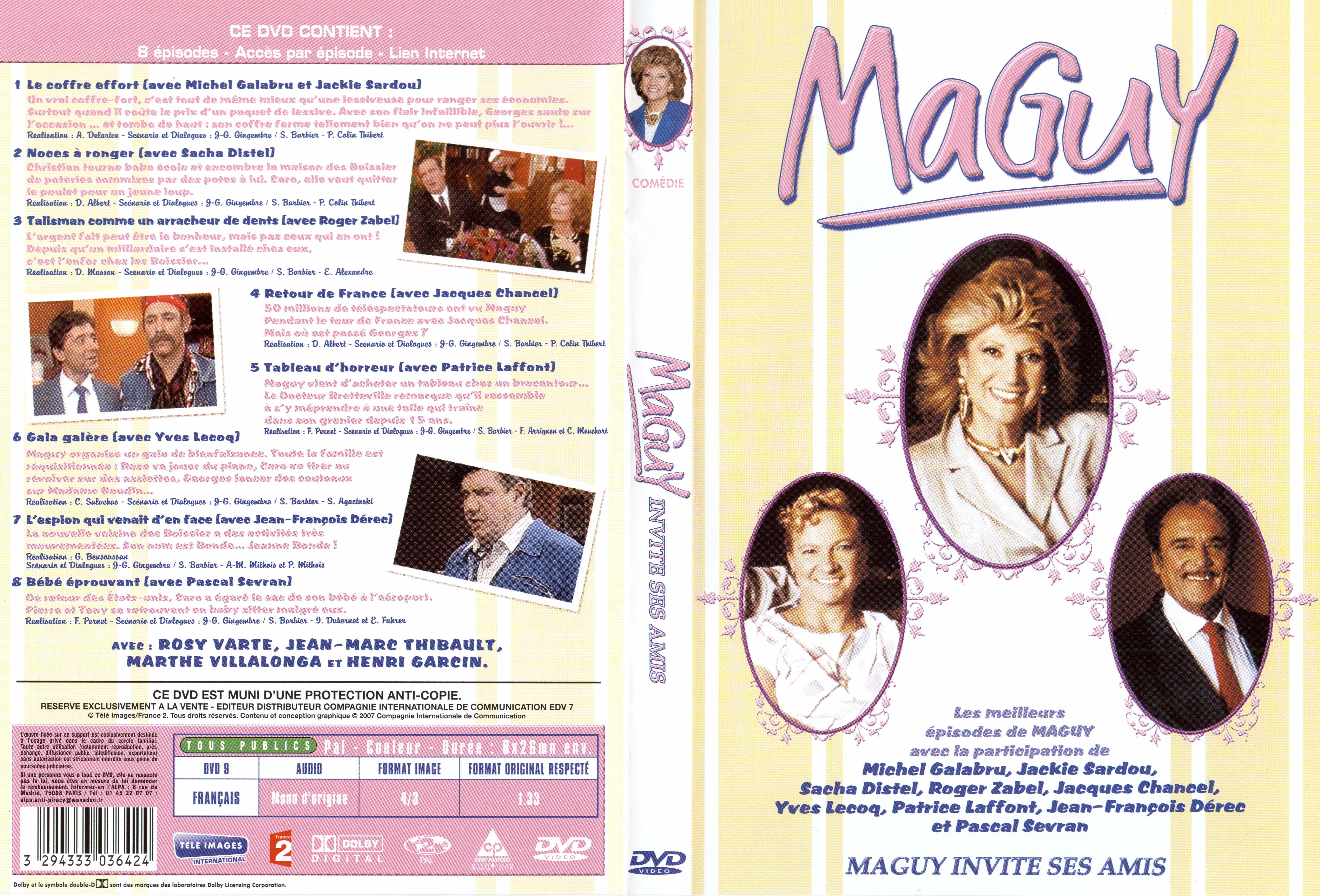 Jaquette DVD Maguy - Invite ses amis