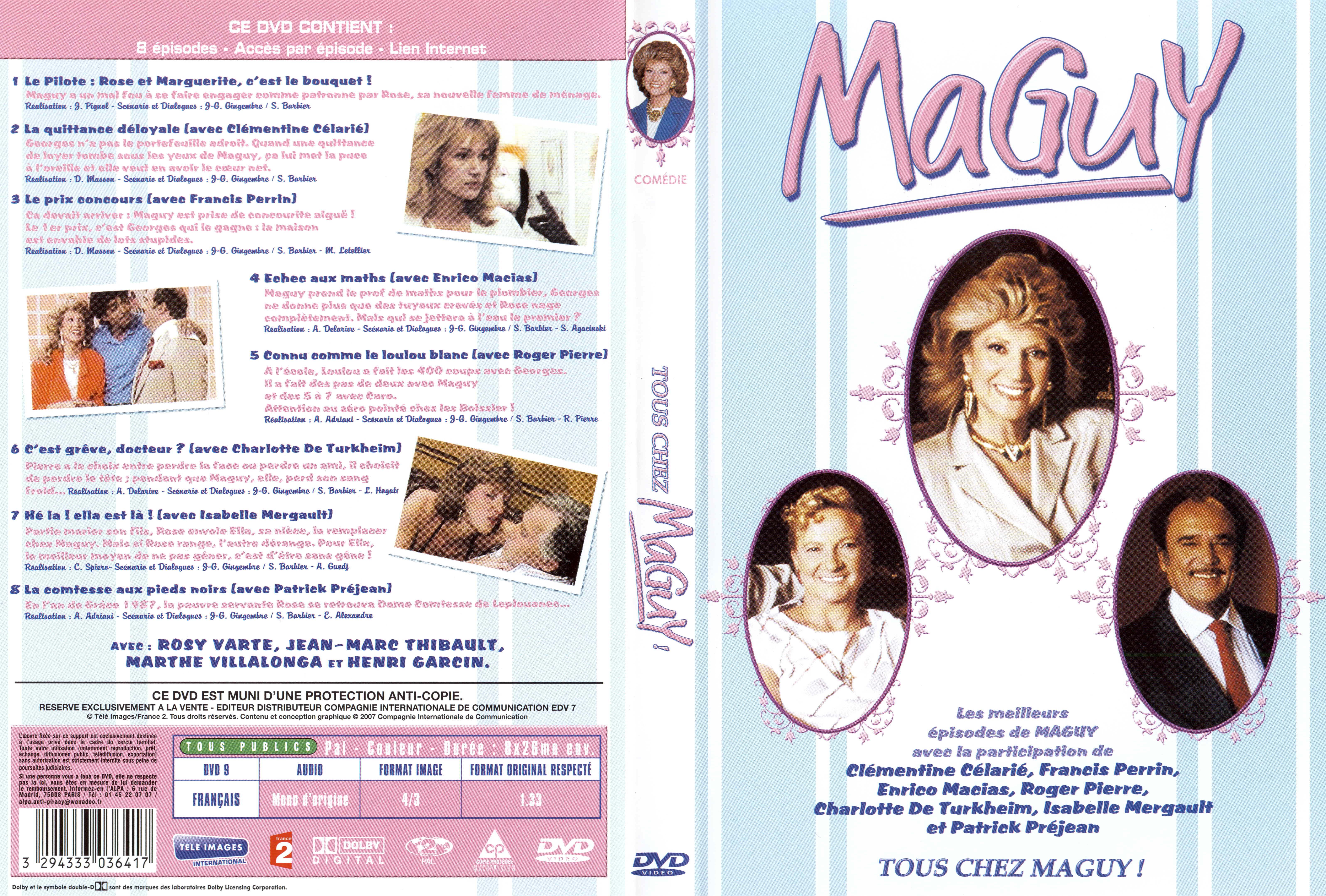 Jaquette DVD Maguy - Tous chez maguy