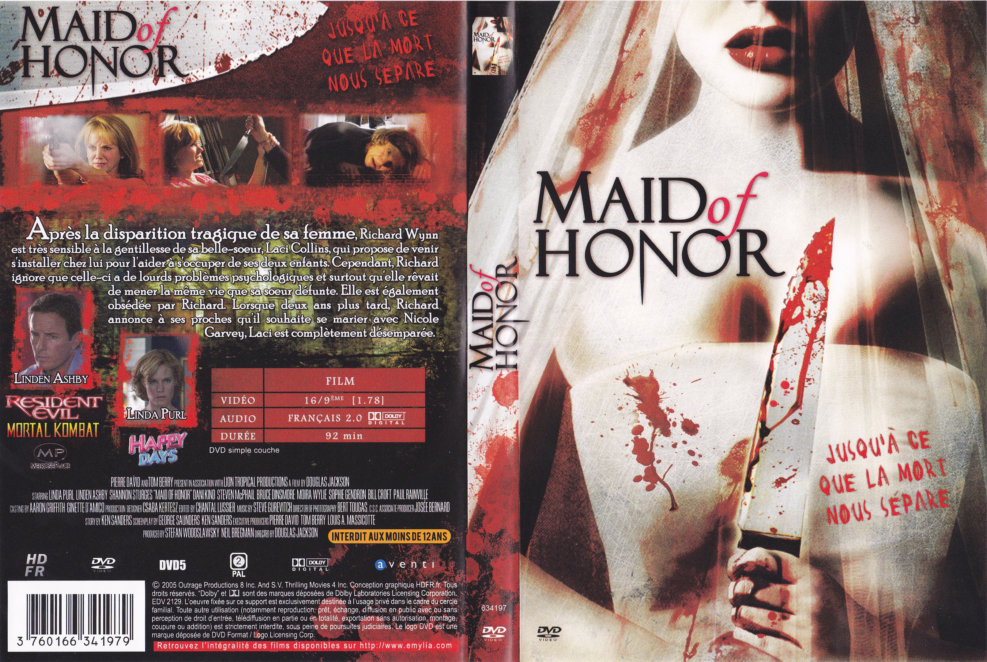 Jaquette DVD Maid of Honor