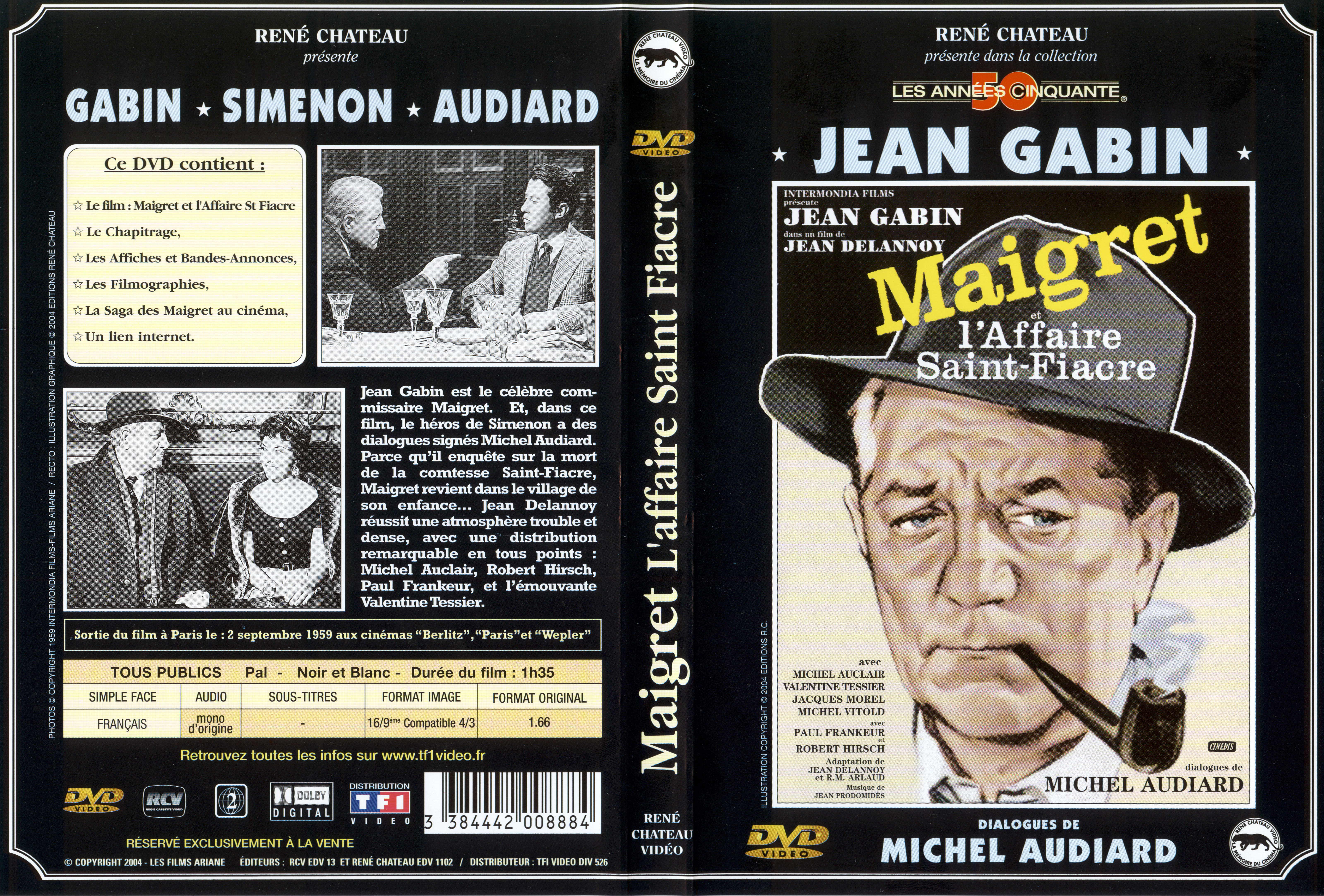 Jaquette DVD Maigret et l
