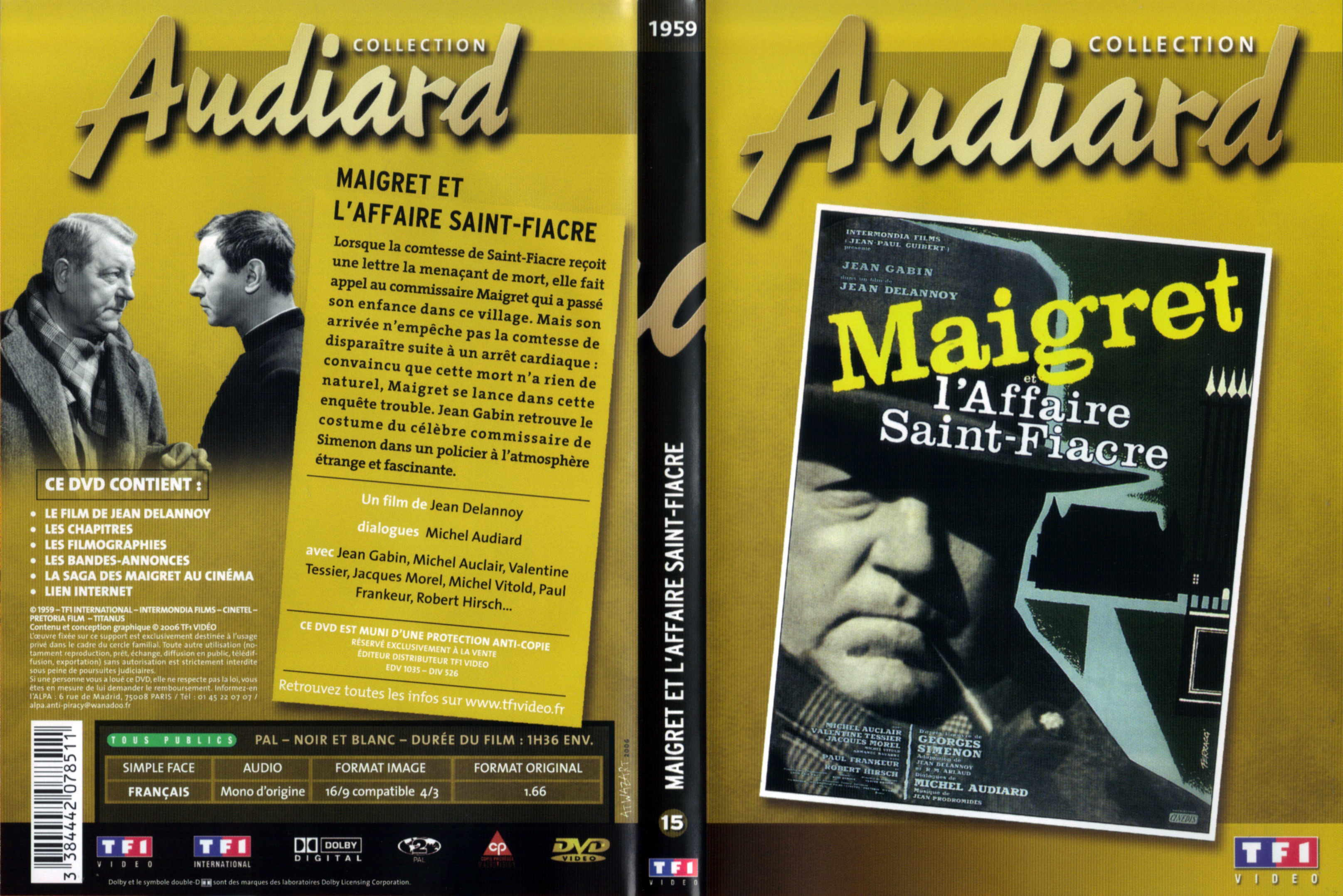 Jaquette DVD Maigret et l