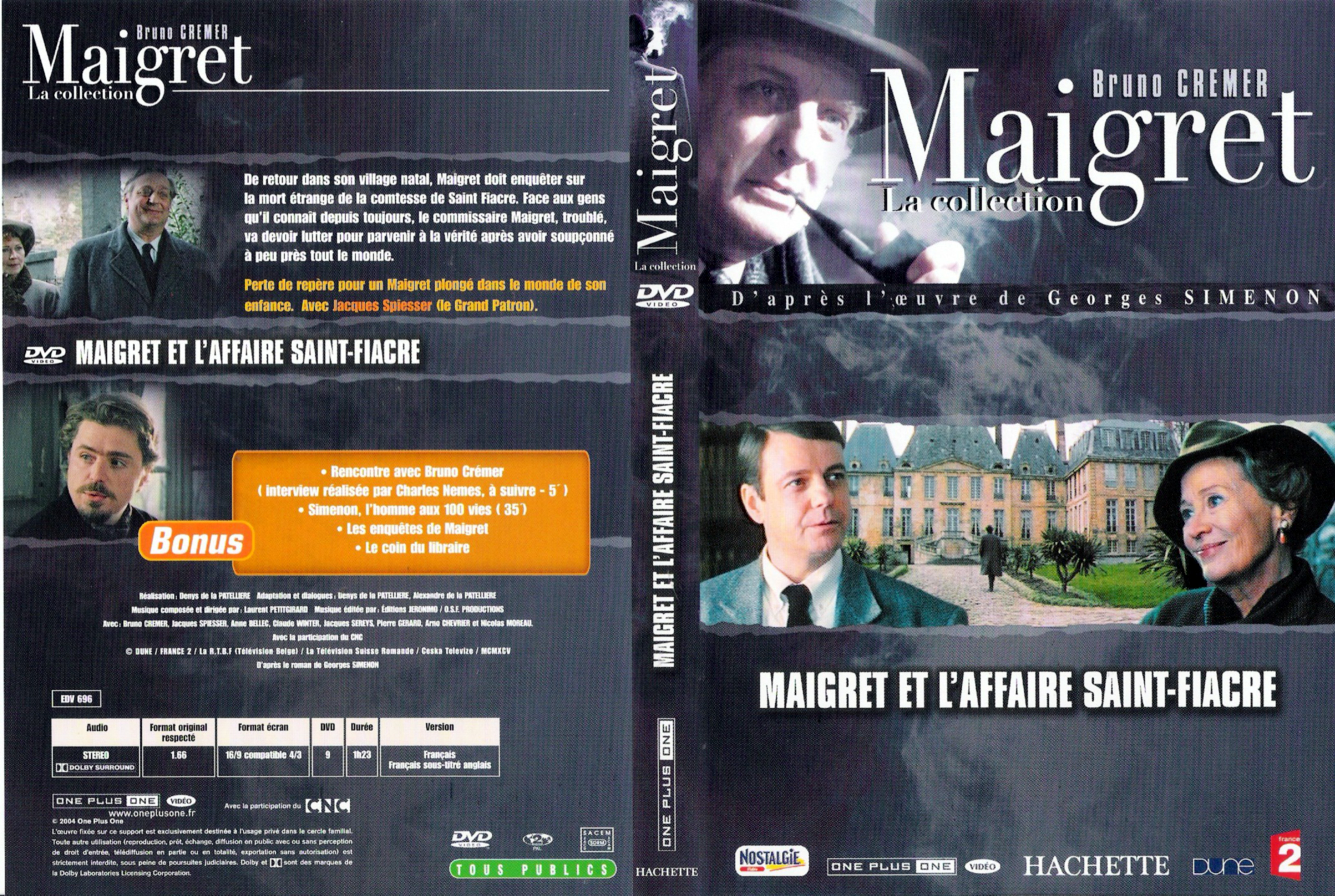 Jaquette DVD Maigret et l