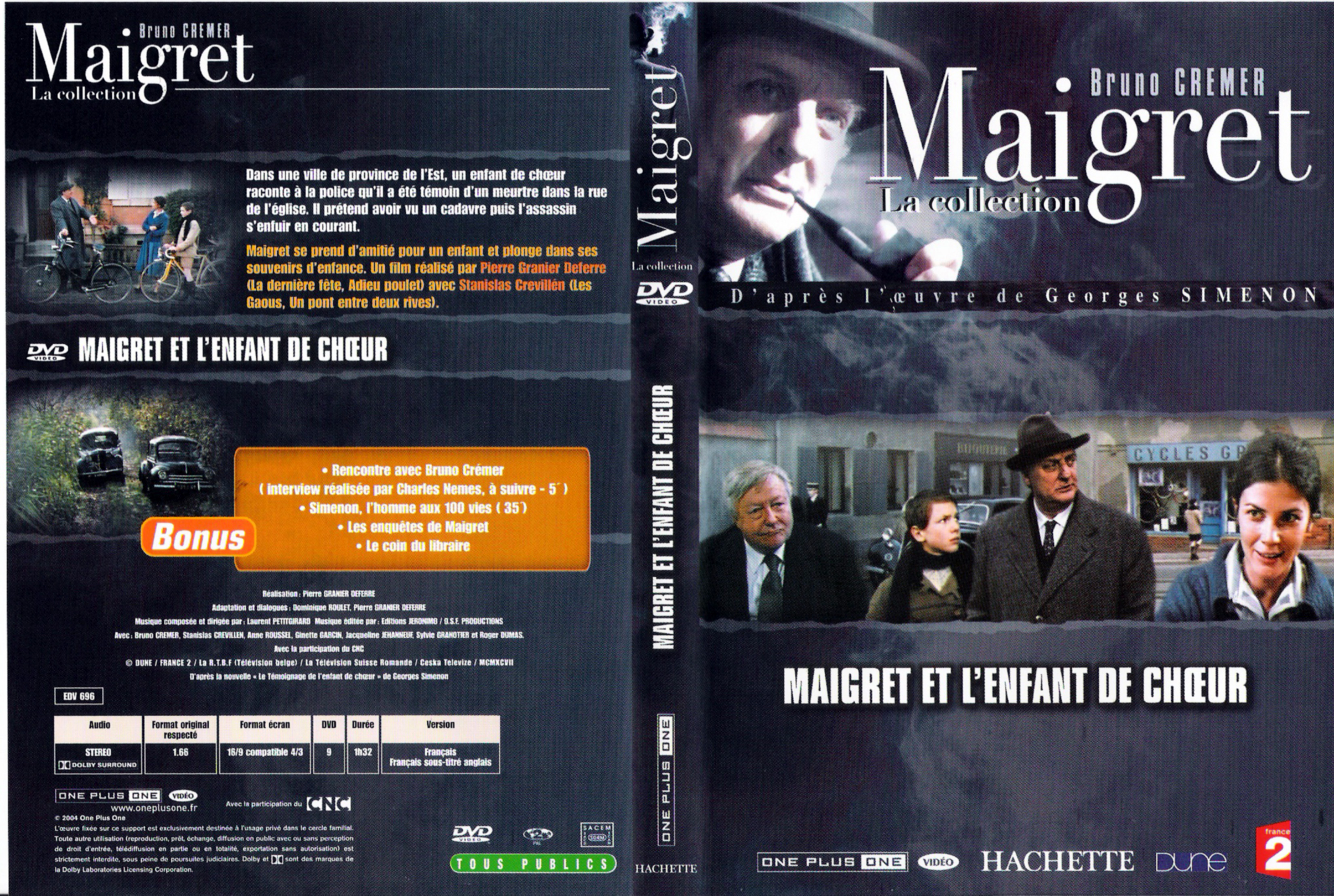 Jaquette DVD Maigret et l