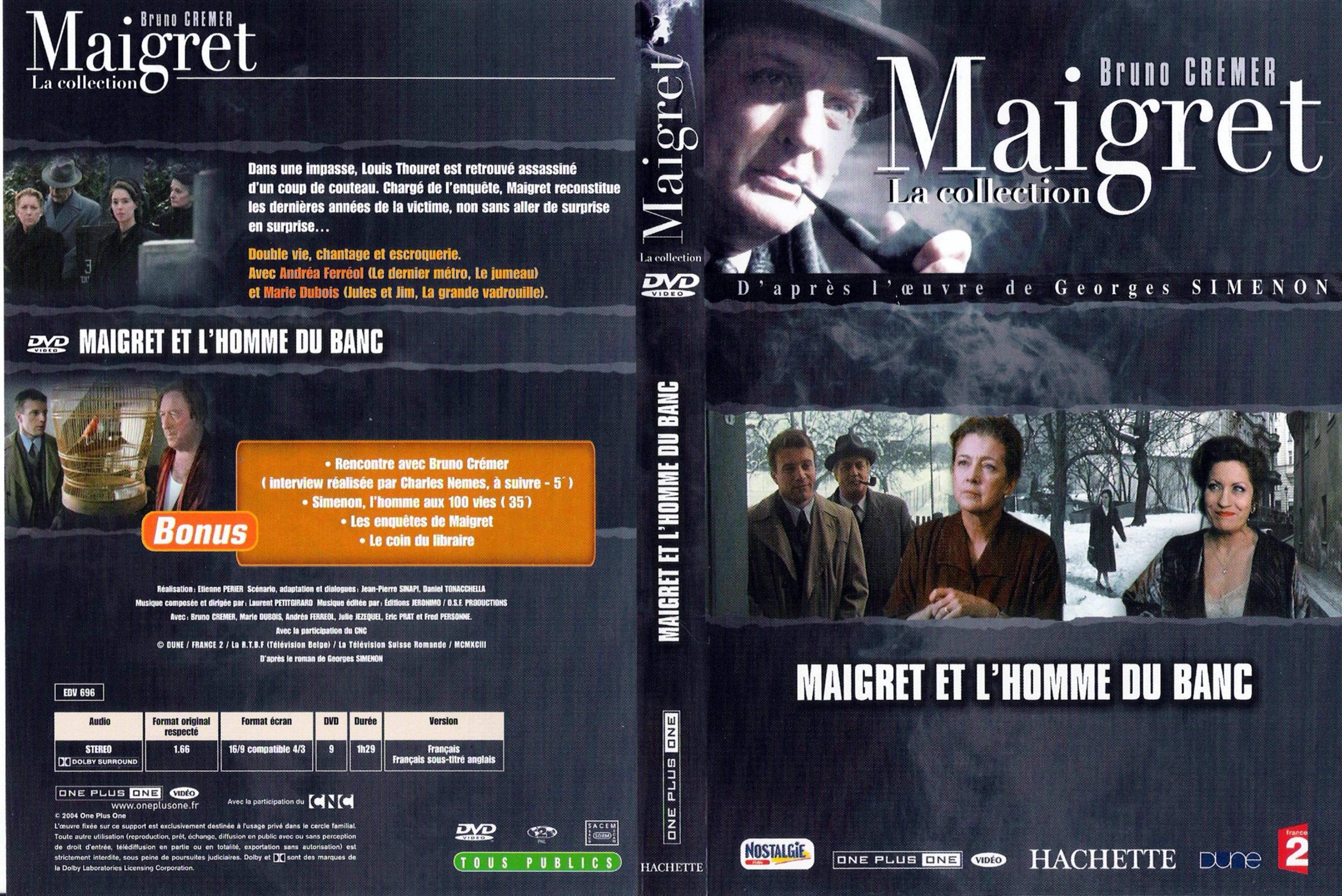 Jaquette DVD Maigret et l