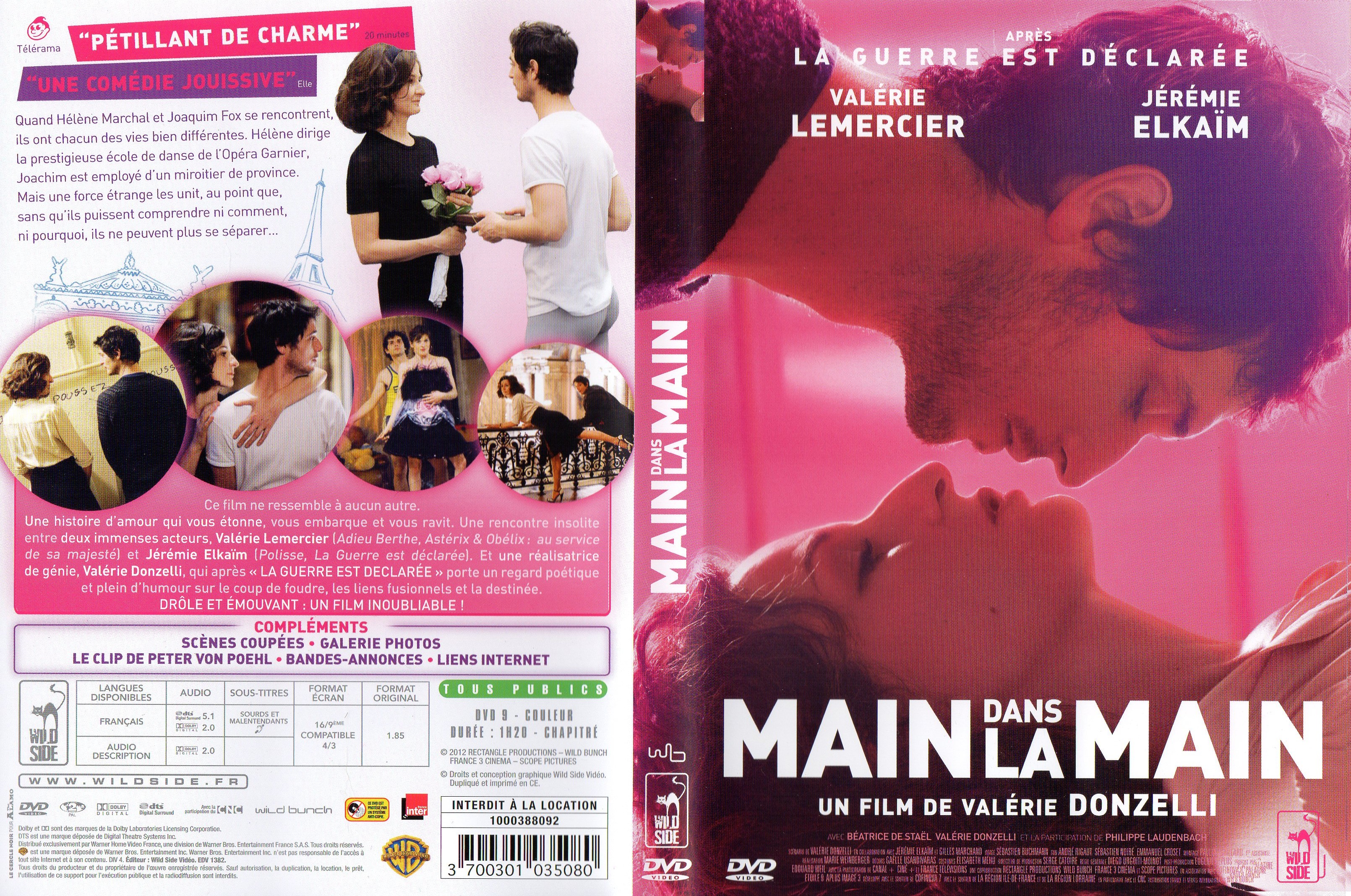 Jaquette DVD Main dans la main