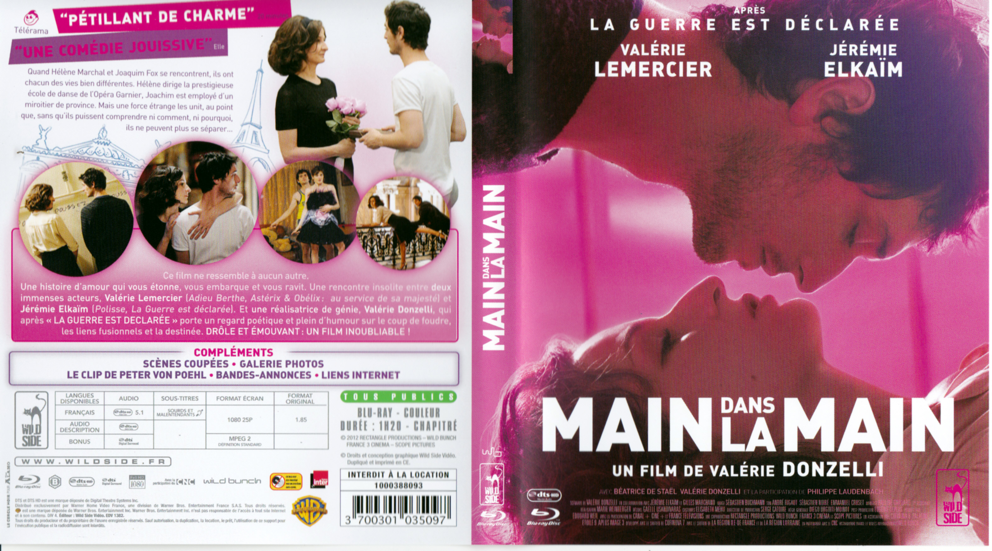 Jaquette DVD Main dans la main (BLU-RAY)