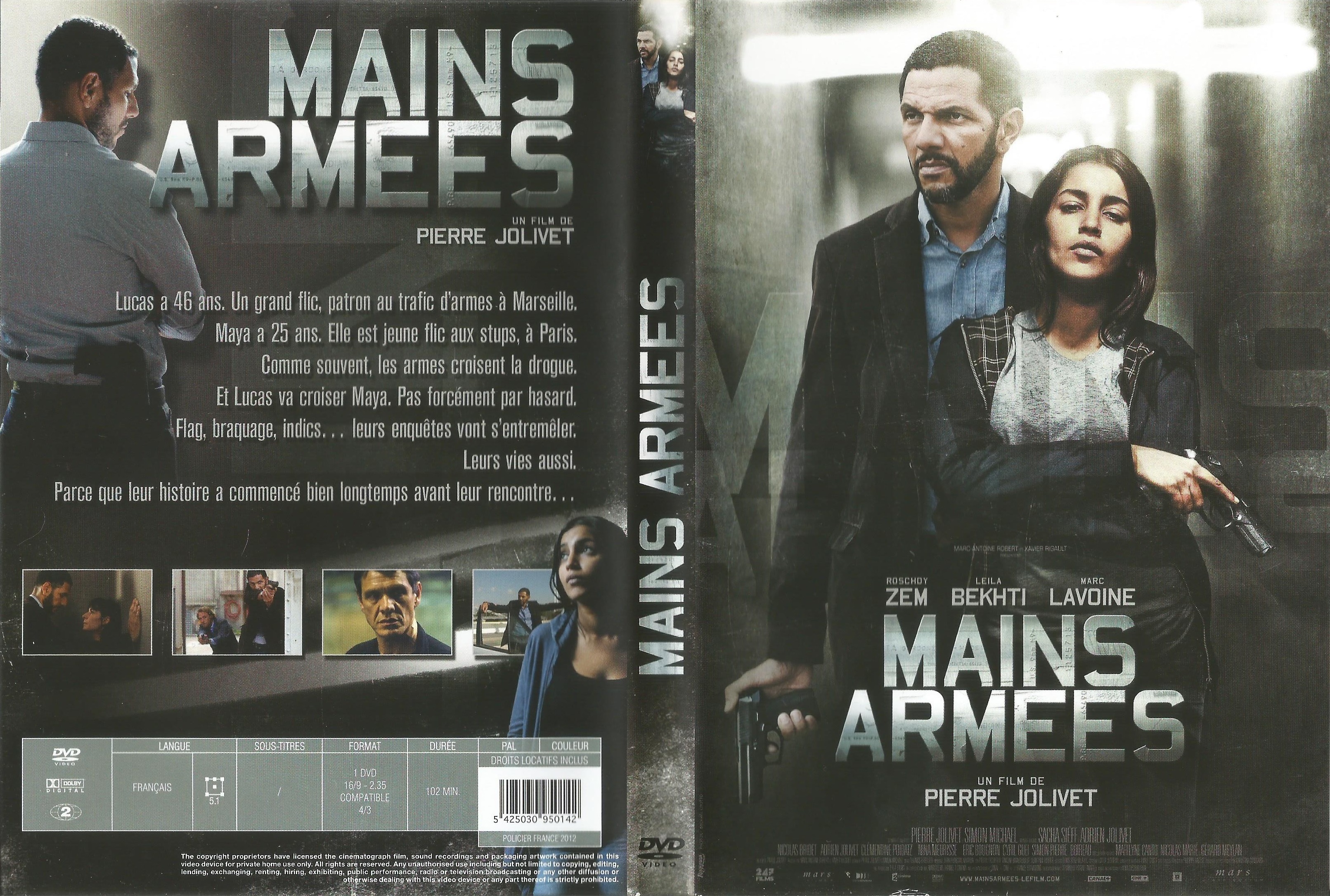 Jaquette DVD Mains Armes