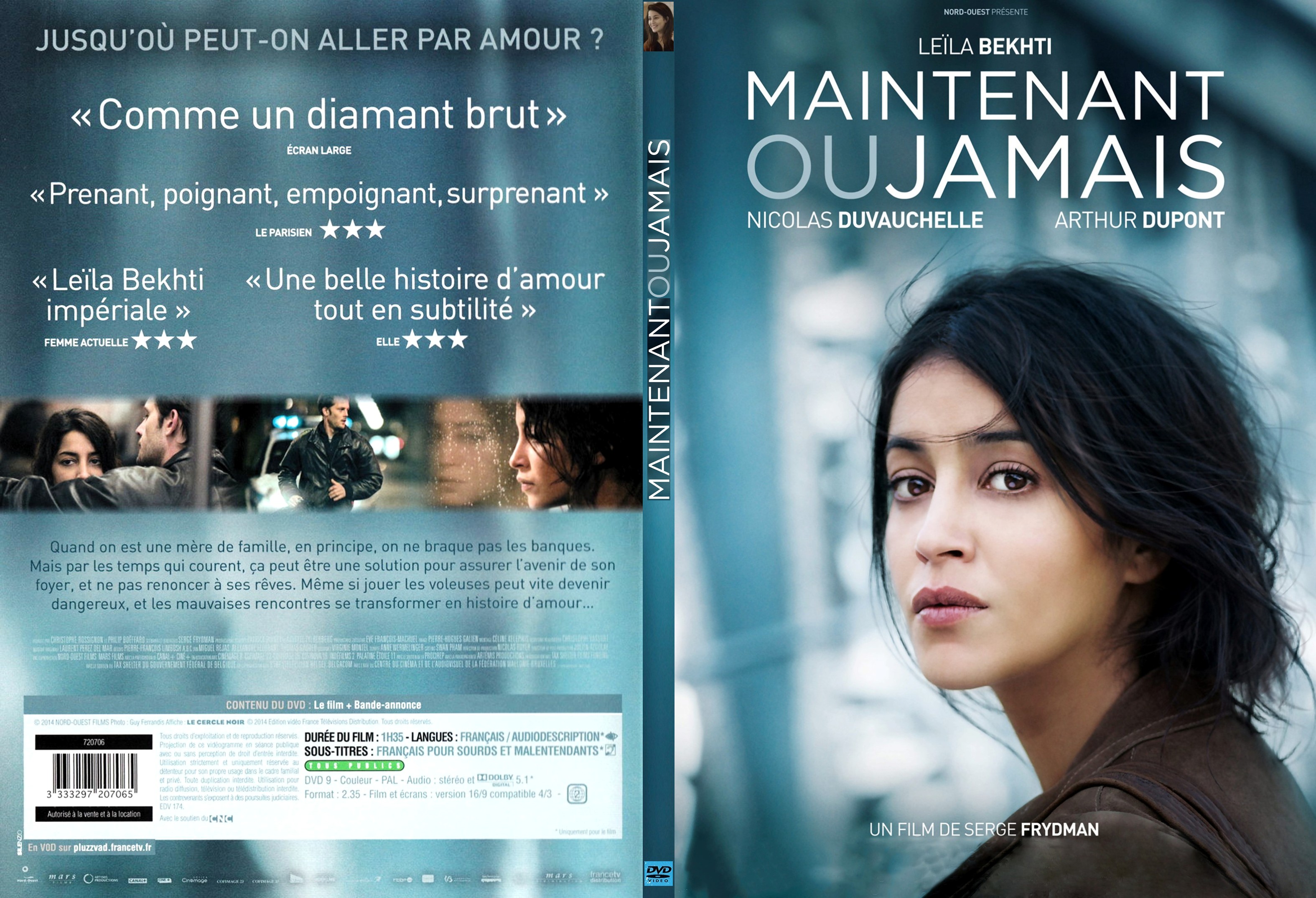 Jaquette DVD Maintenant ou Jamais - SLIM