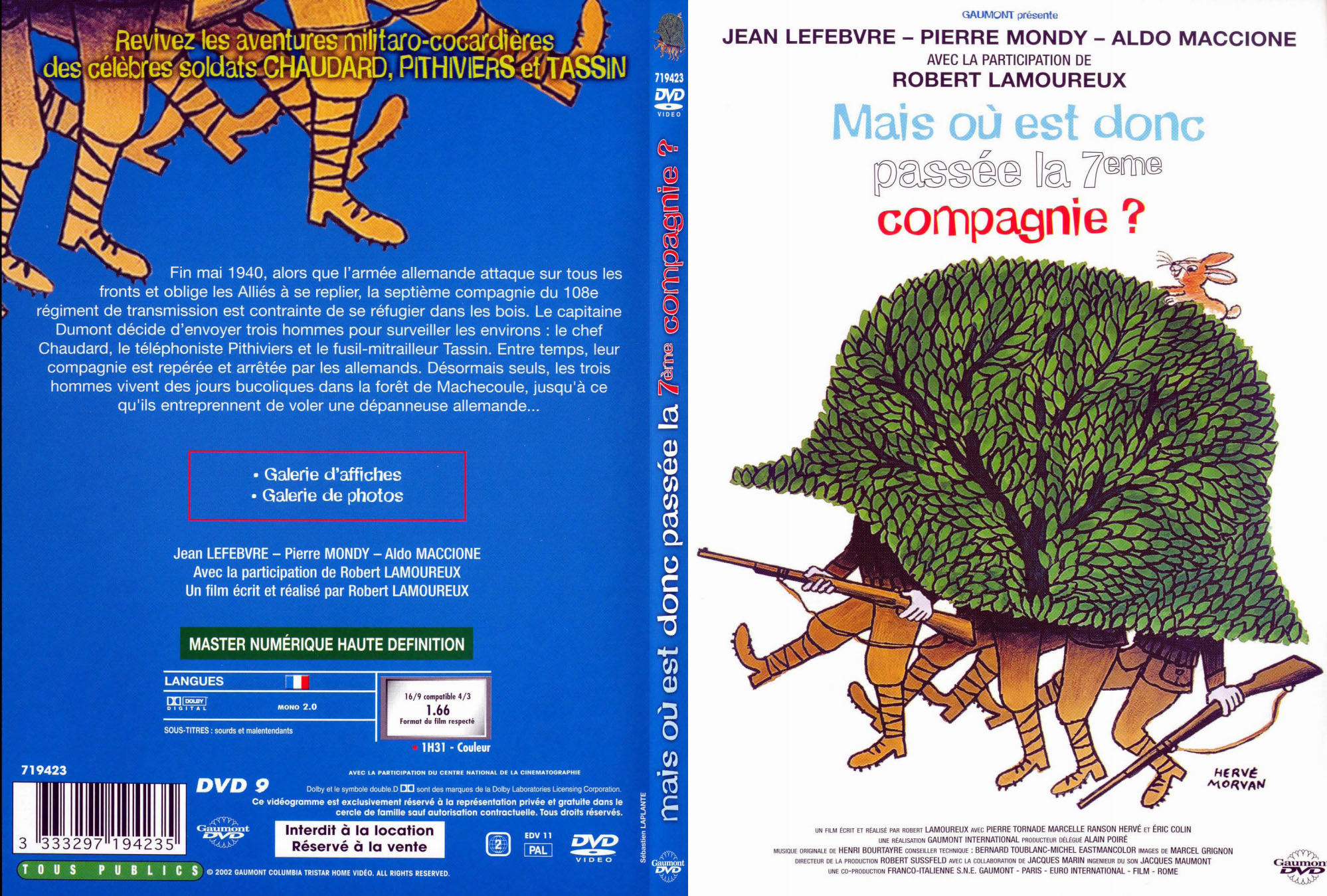 Jaquette DVD Mais ou est donc passe la 7me compagnie - SLIM