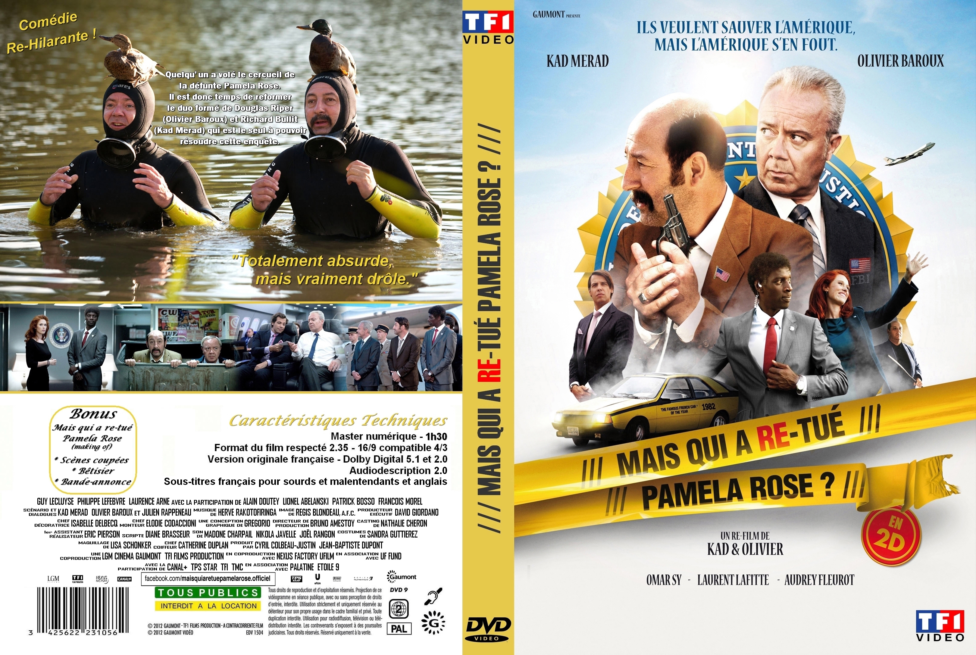 Jaquette DVD Mais qui a re-tu Pamela Rose custom