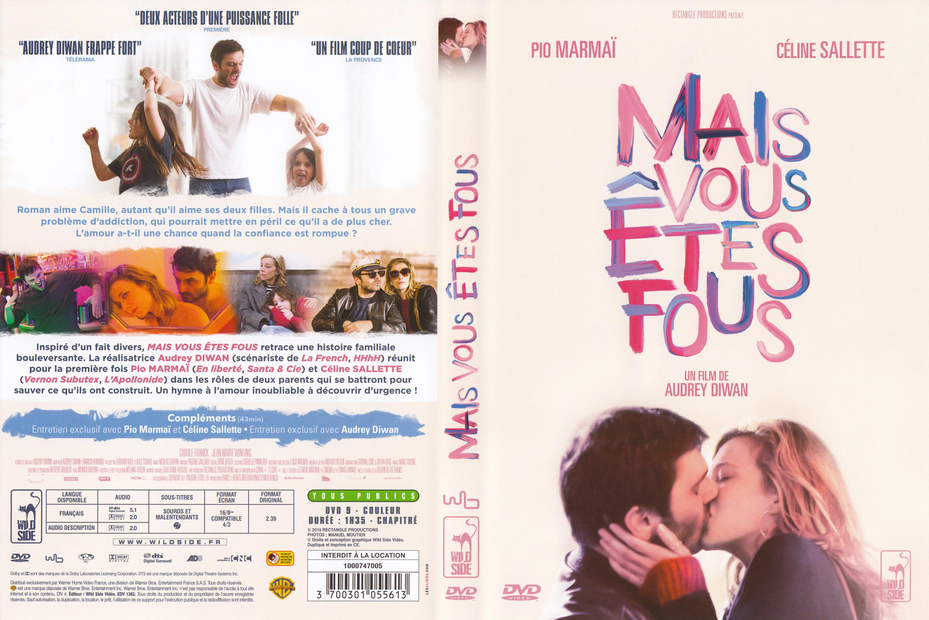 Jaquette DVD Mais vous tes fous