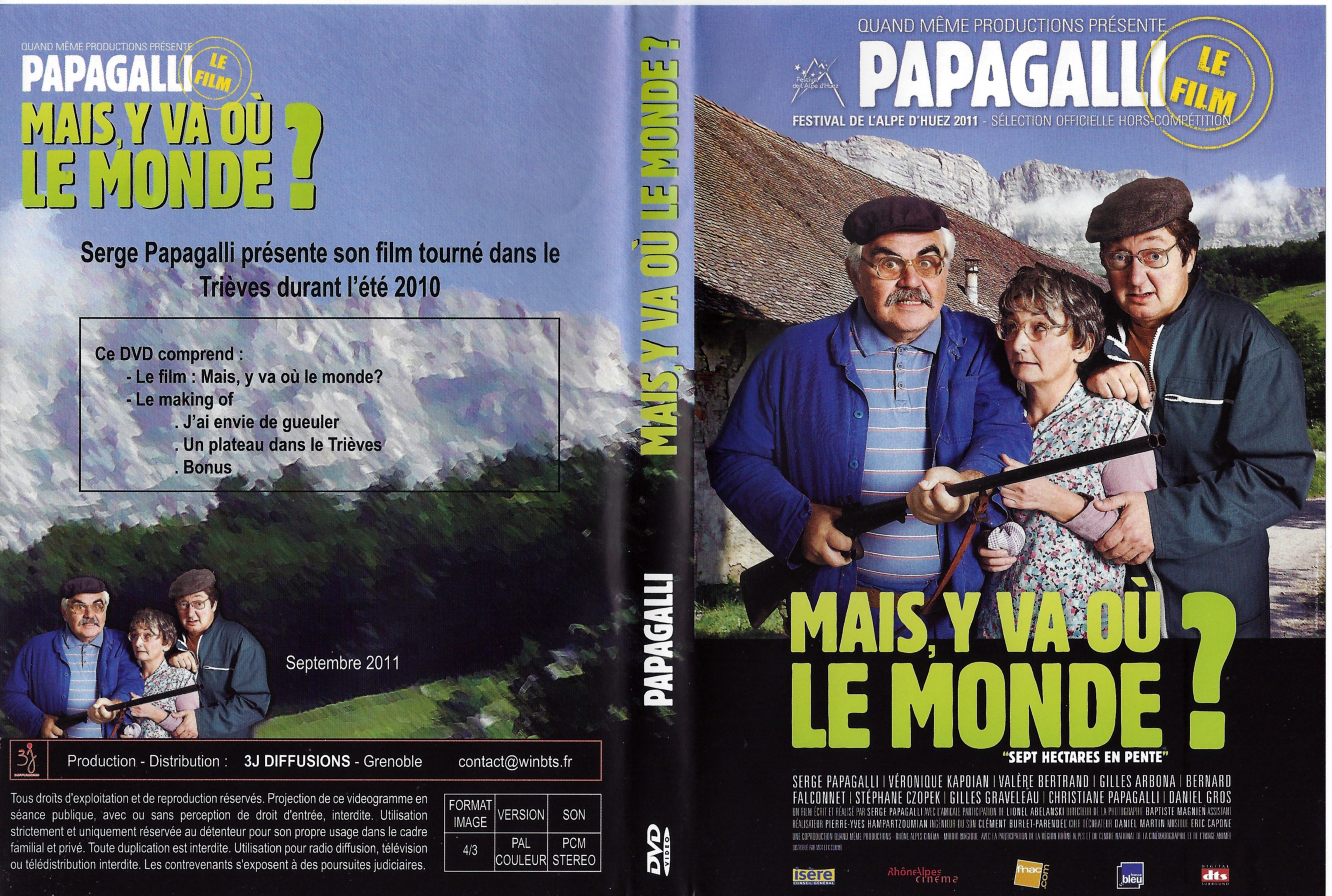 Jaquette DVD Mais y va ou le monde