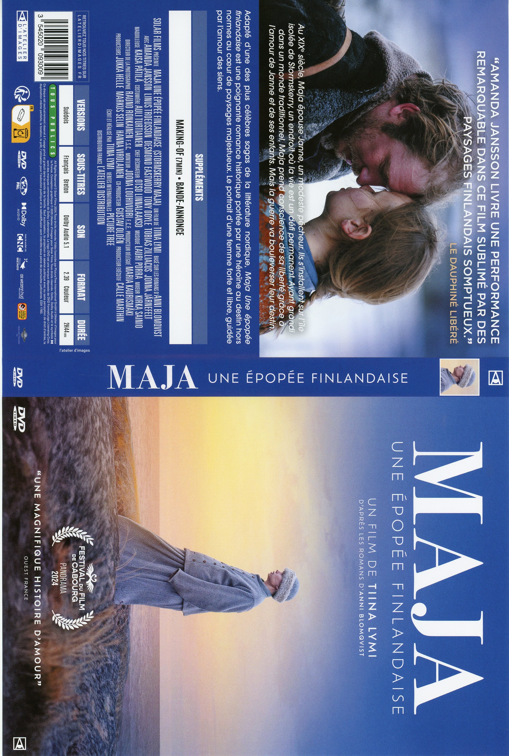 Jaquette DVD Maja une pope finlandaise