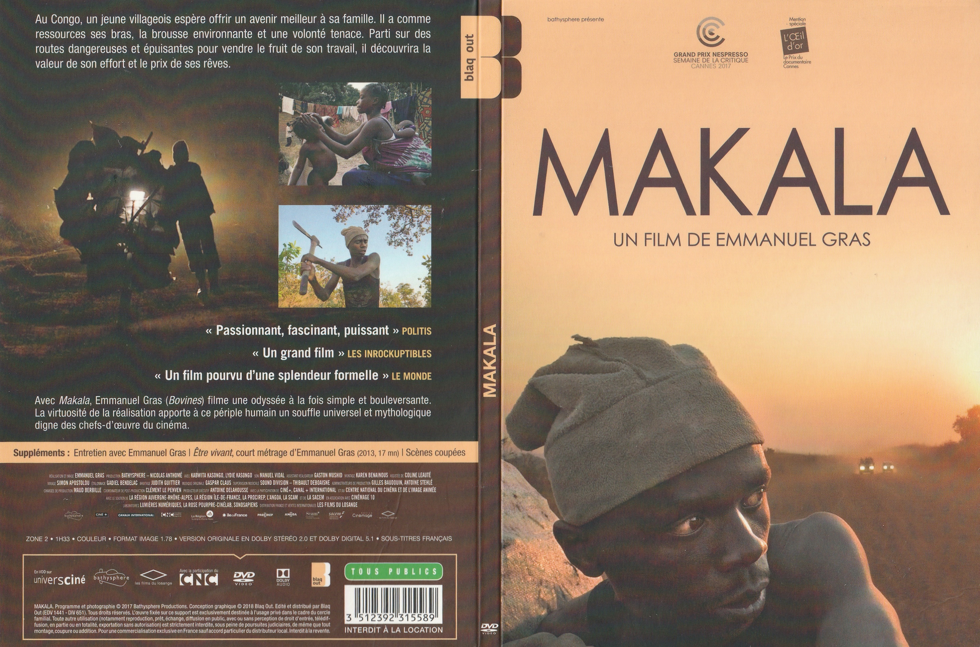 Jaquette DVD Makala