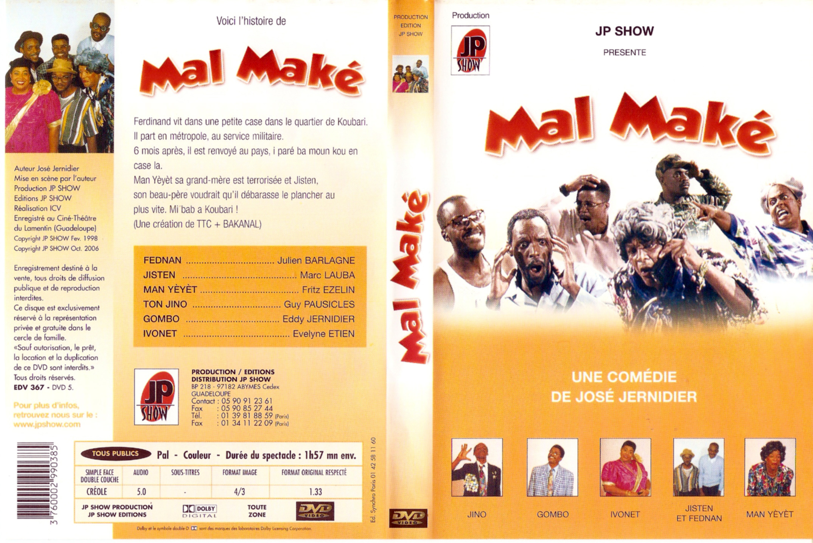 Jaquette DVD Mal mak