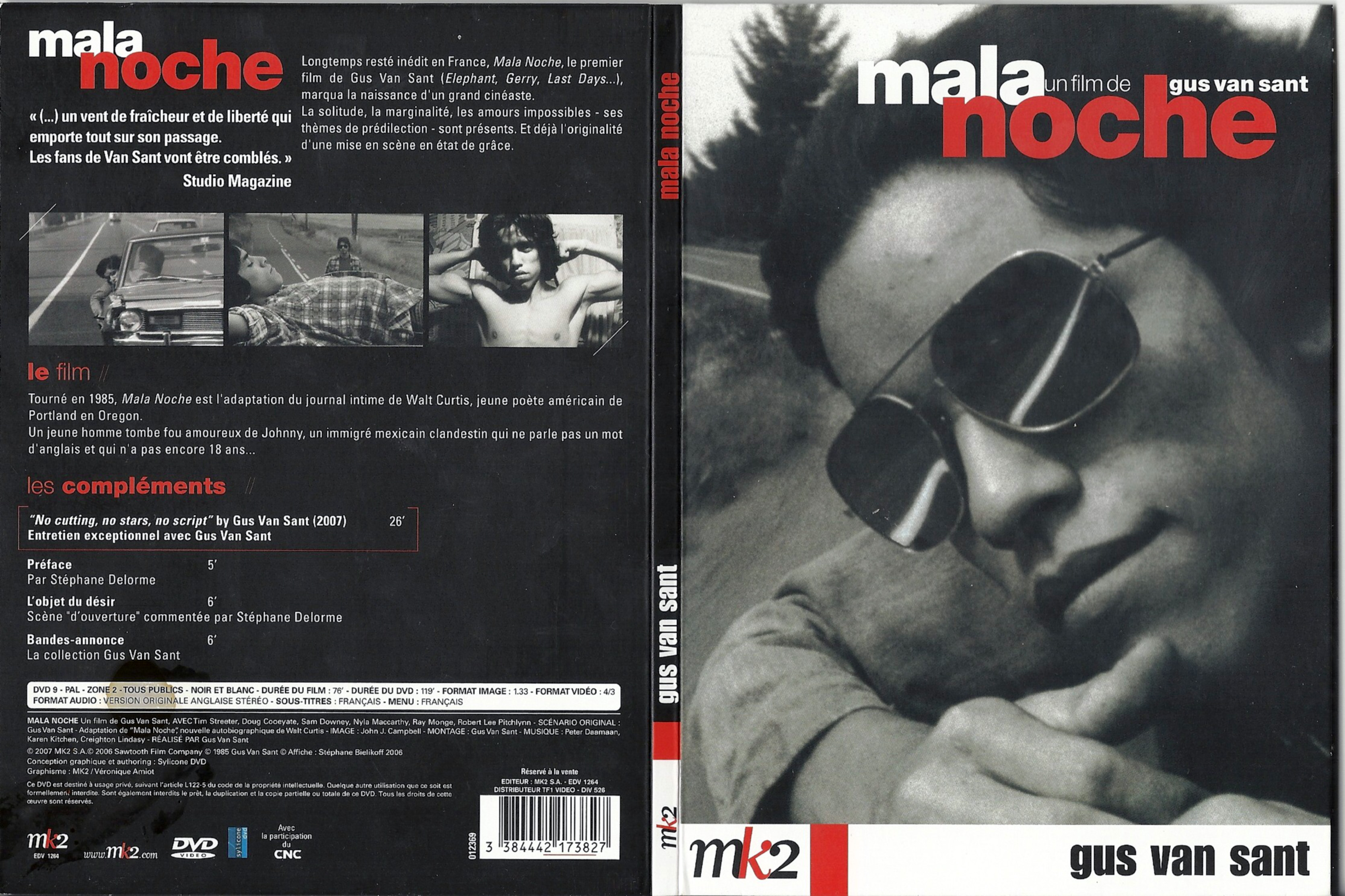 Jaquette DVD Mala noche