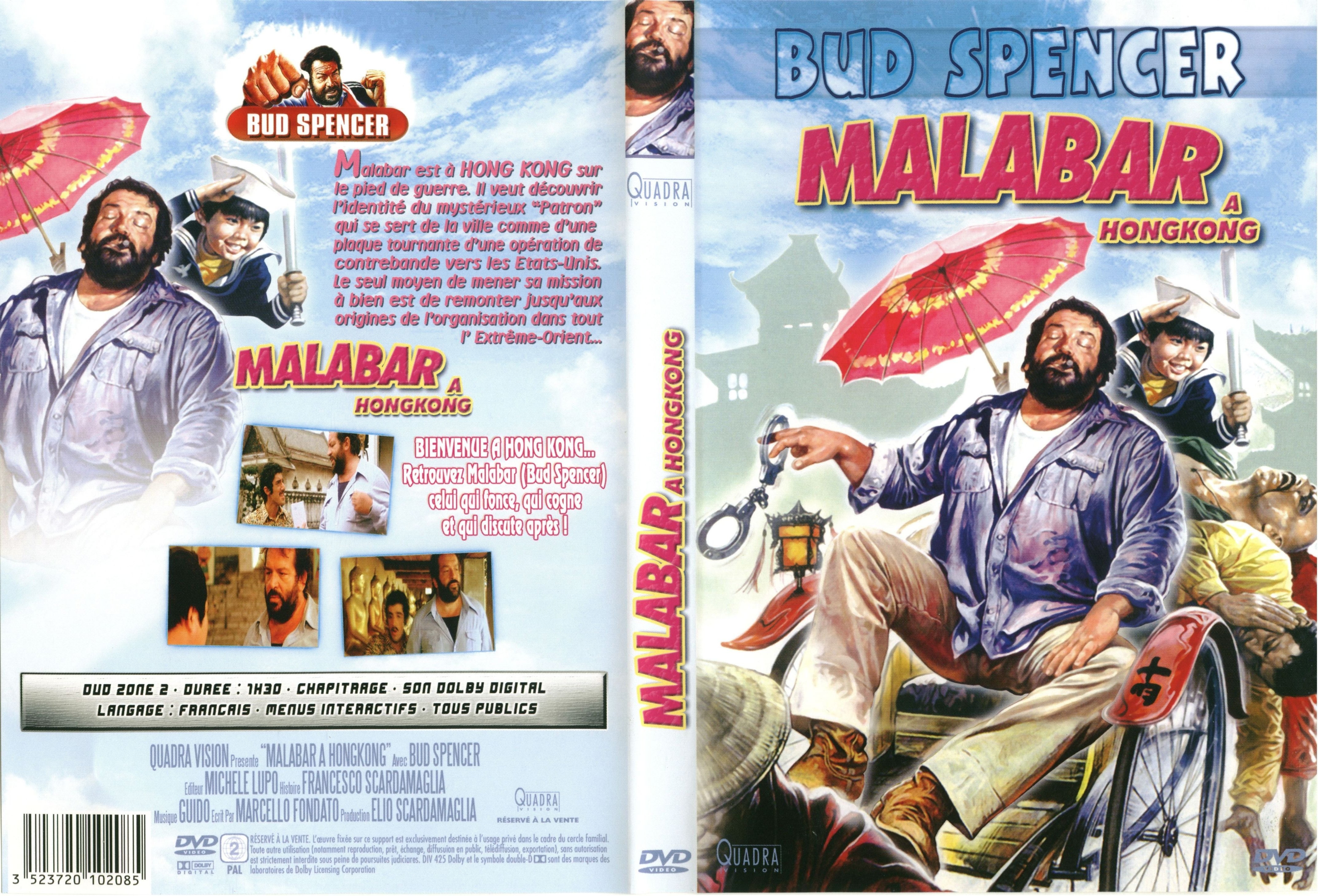 Jaquette DVD Malabar  hong-kong