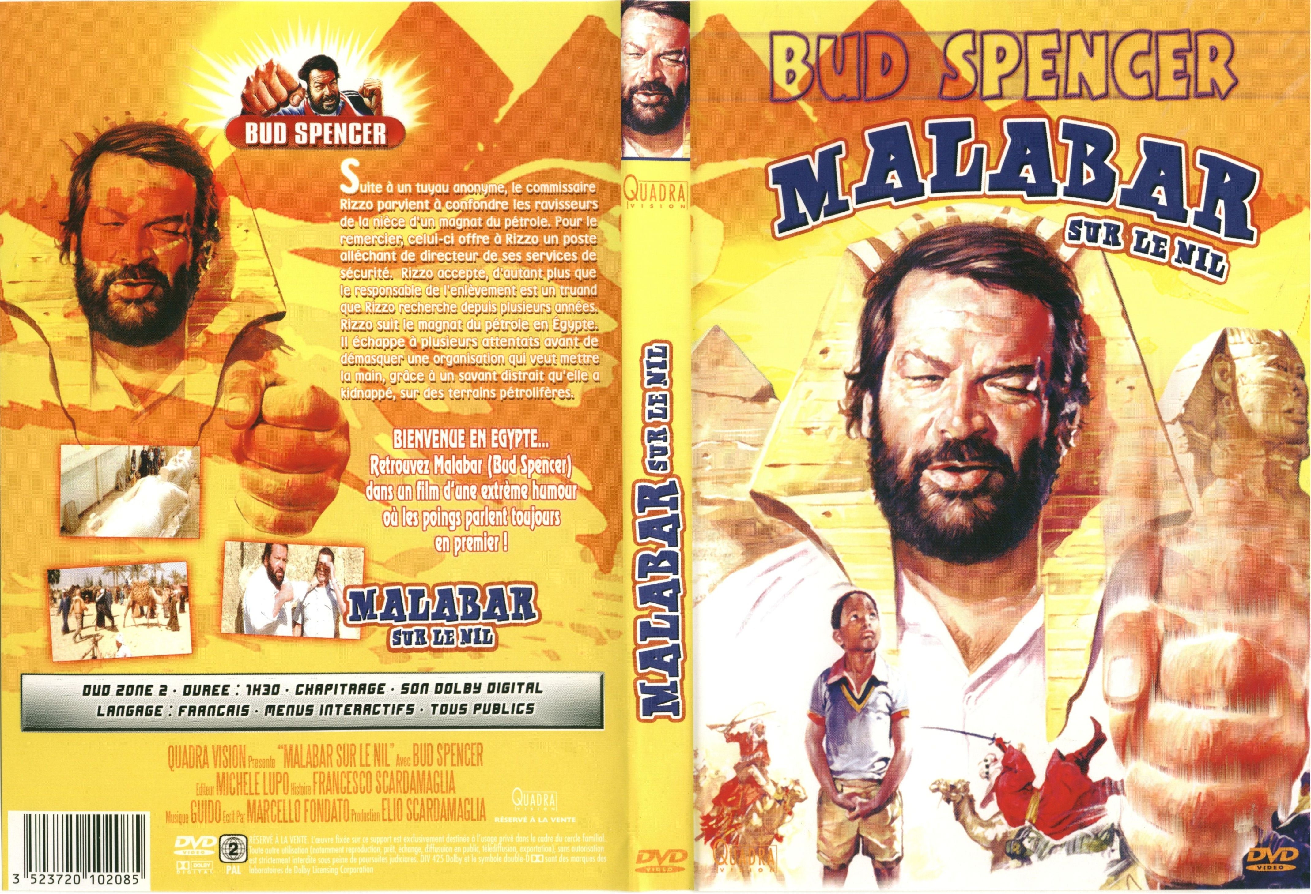 Jaquette DVD Malabar sur le nil